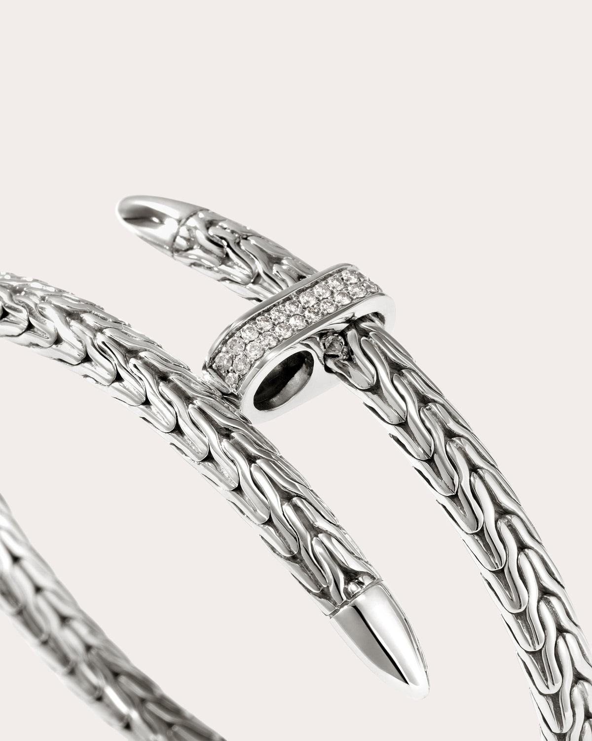 Diamond Spear Pavé Flex Cuff