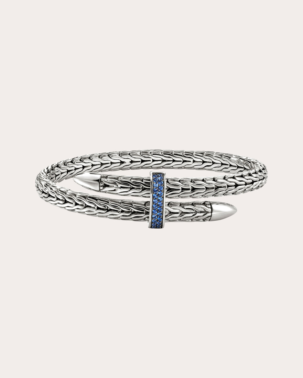 Blue Sapphire Spear Flex Cuff