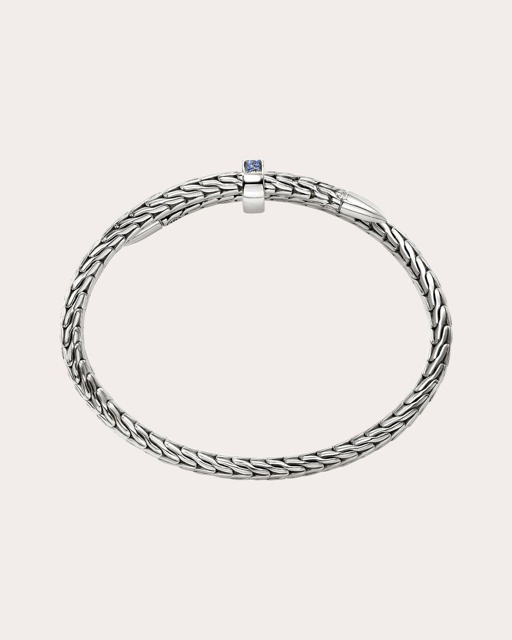 Blue Sapphire Spear Flex Cuff