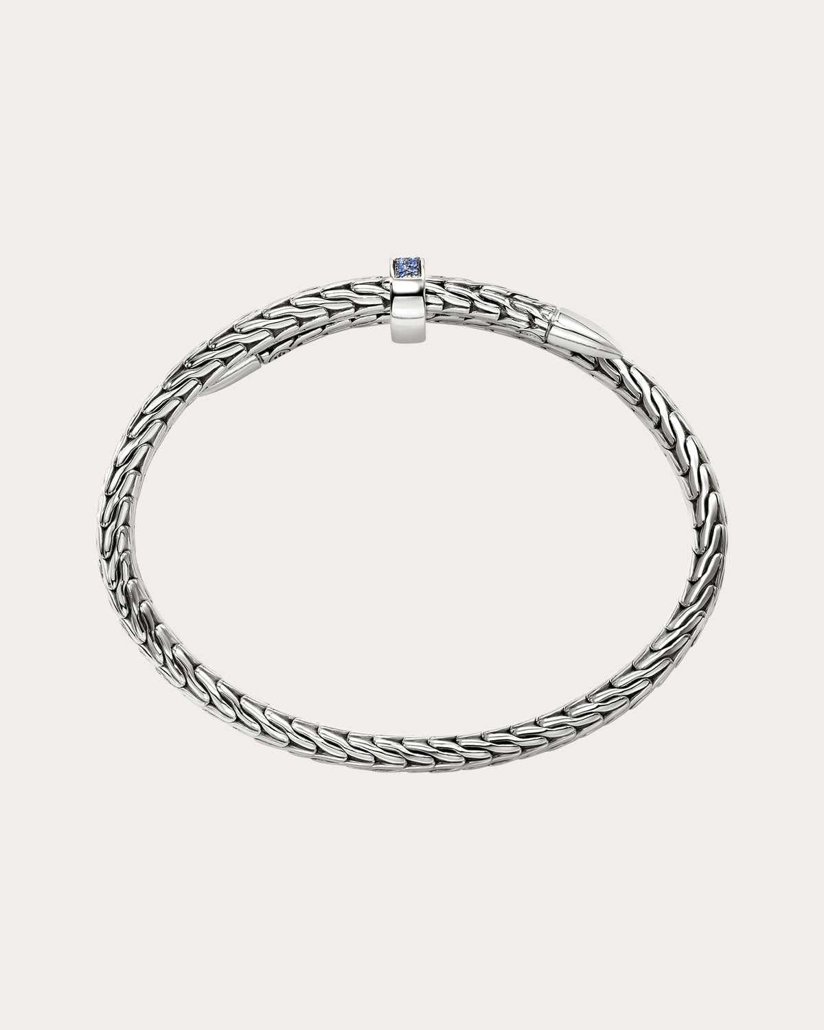 Blue Sapphire Spear Flex Cuff