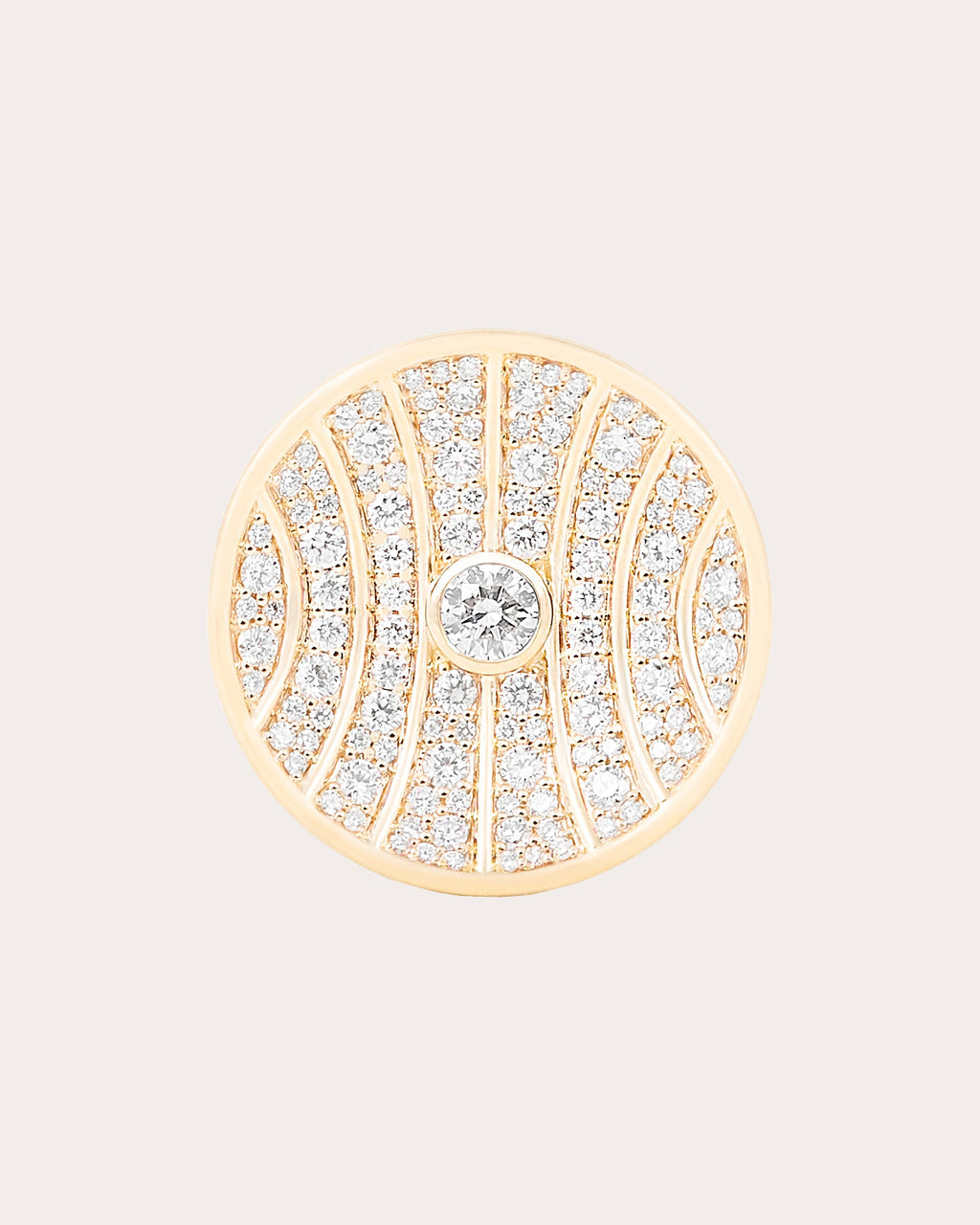 Diamond Revel Large Dimensional Ring