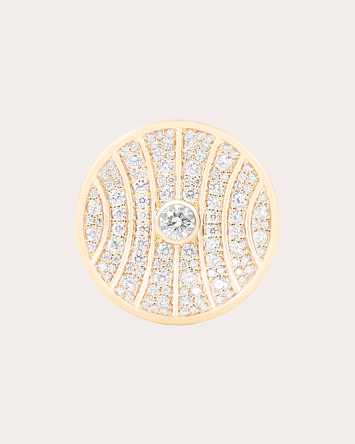 Diamond Revel Large Dimensional Ring