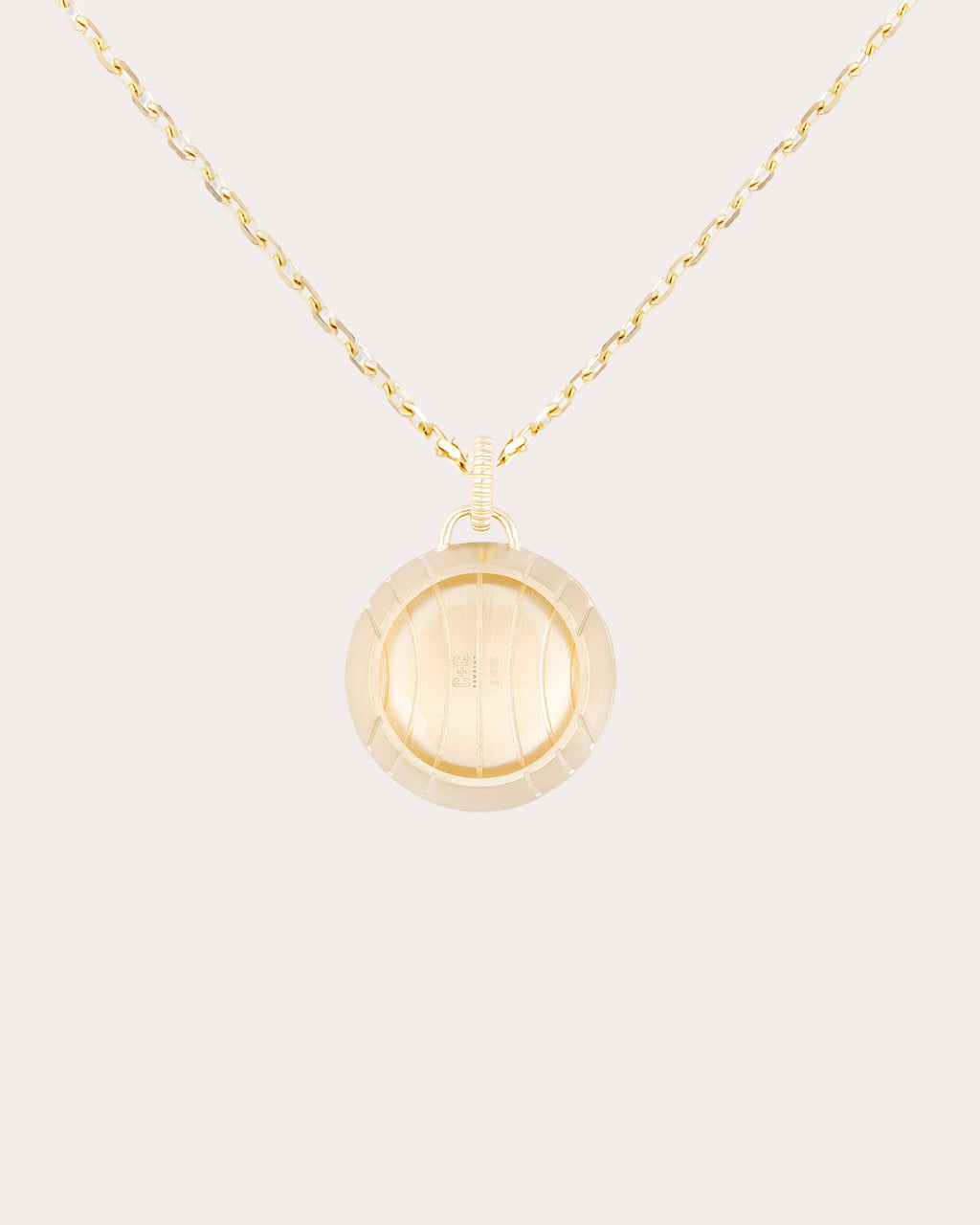 Multicolor Gemstone & 14k Gold Large Revel Pendant Necklace
