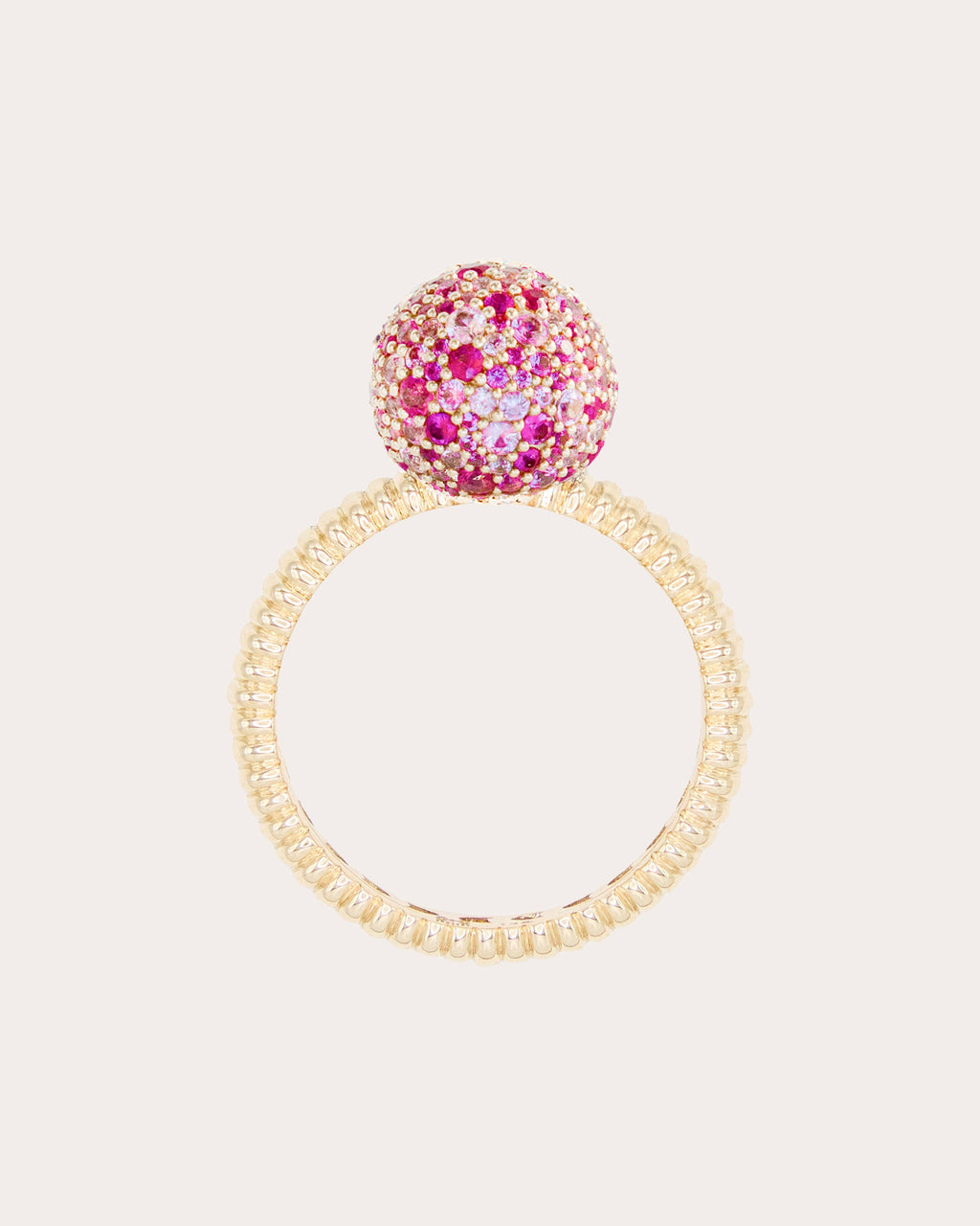 Pink Sapphire Revel Medium Bobble Ring