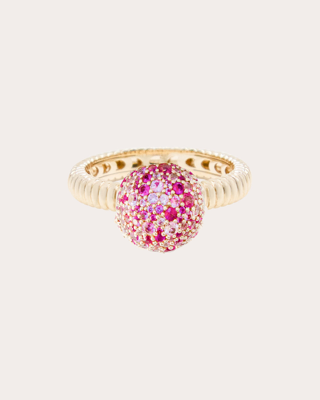 Pink Sapphire Revel Medium Bobble Ring