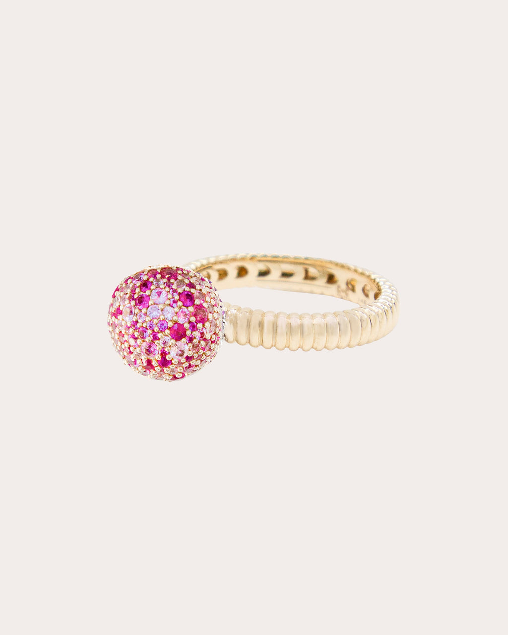 Pink Sapphire Revel Medium Bobble Ring