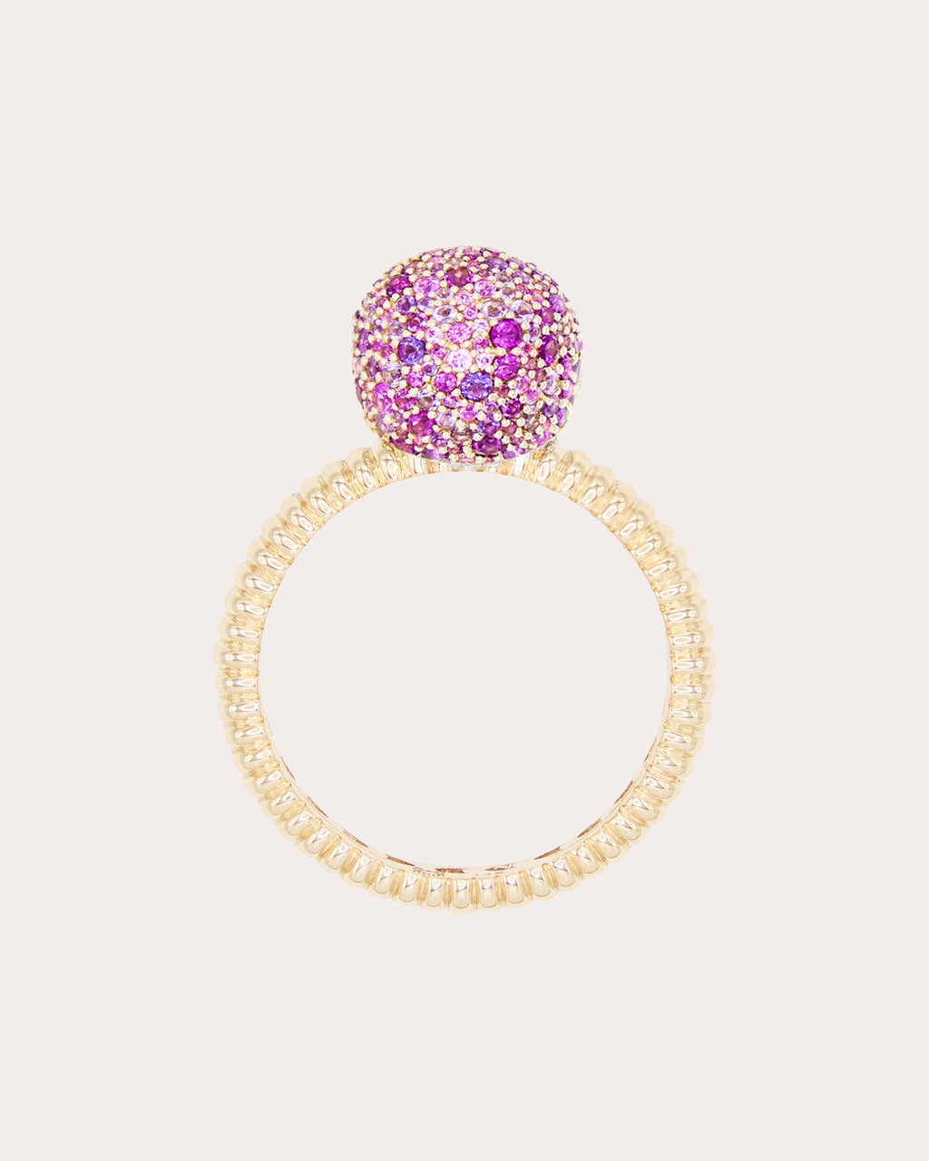 Amethyst Revel Medium Bobble Ring