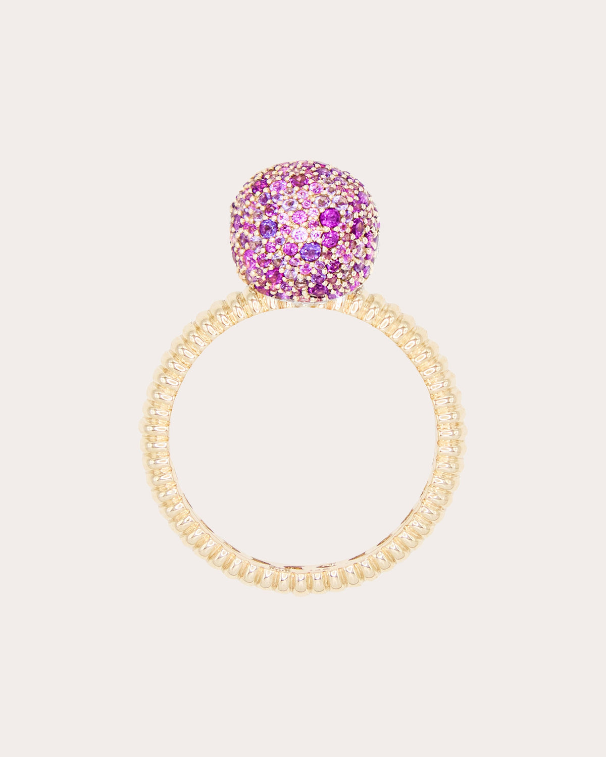 Amethyst Revel Medium Bobble Ring