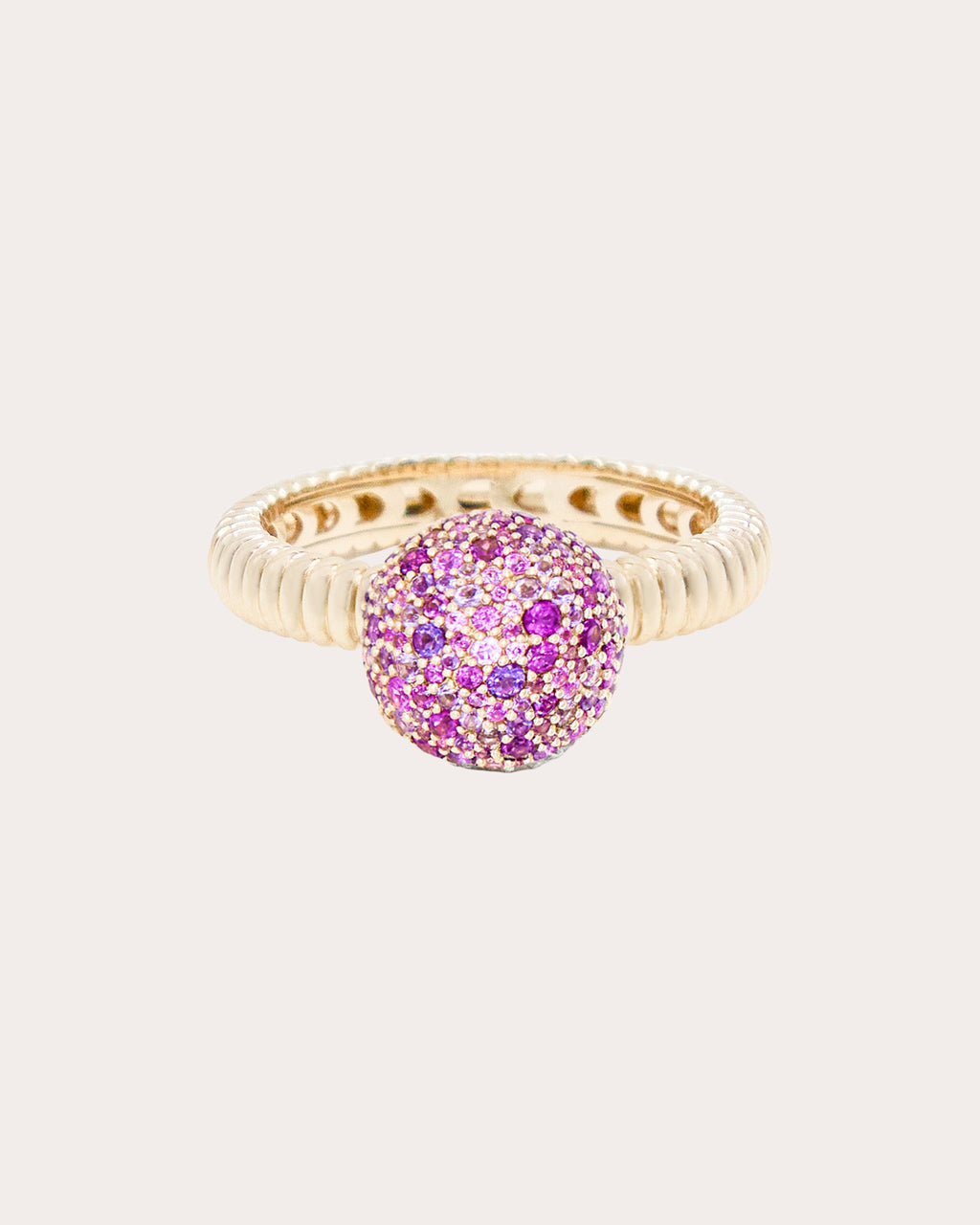 Amethyst Revel Medium Bobble Ring