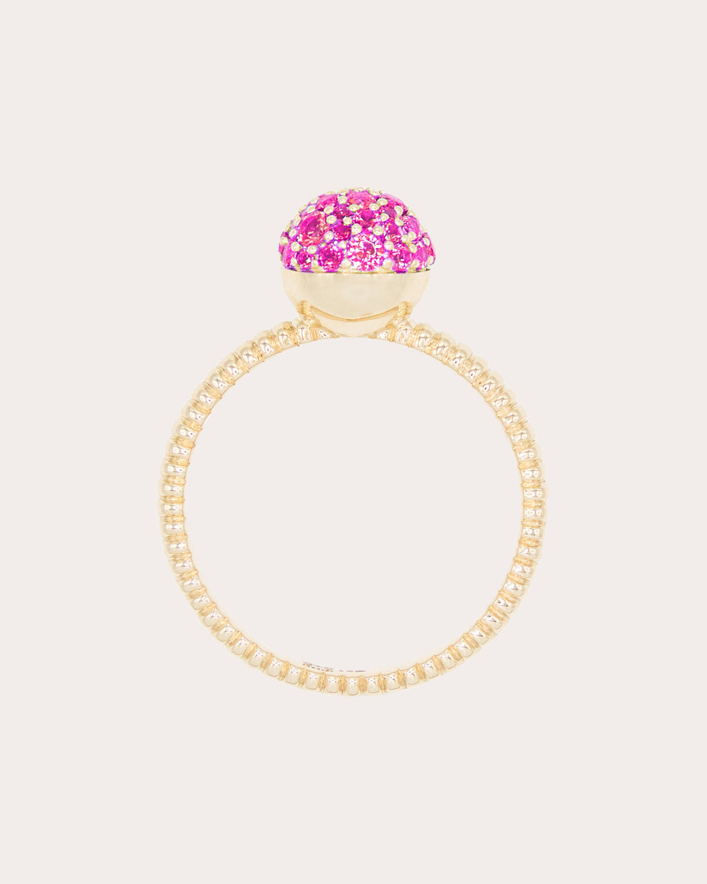 Pink Sapphire Revel Small Bobble Ring