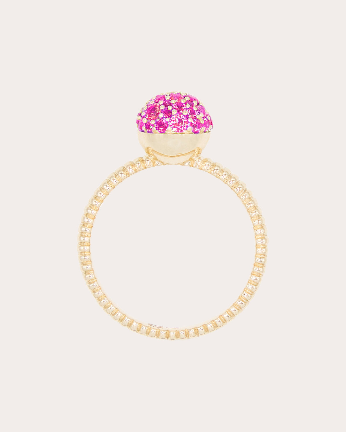 Pink Sapphire Revel Small Bobble Ring