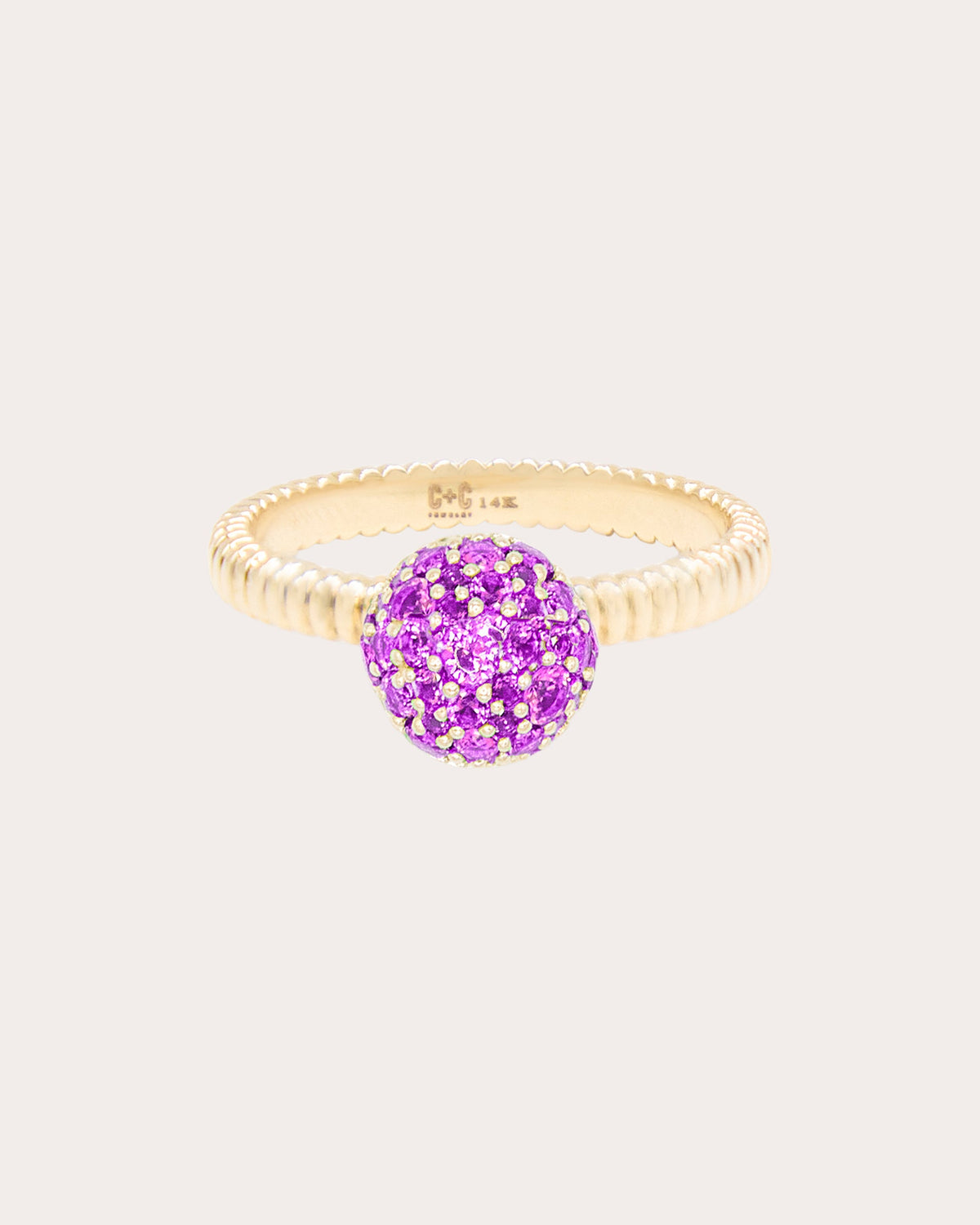 Rhodolite Garnet Revel Small Bobble Ring