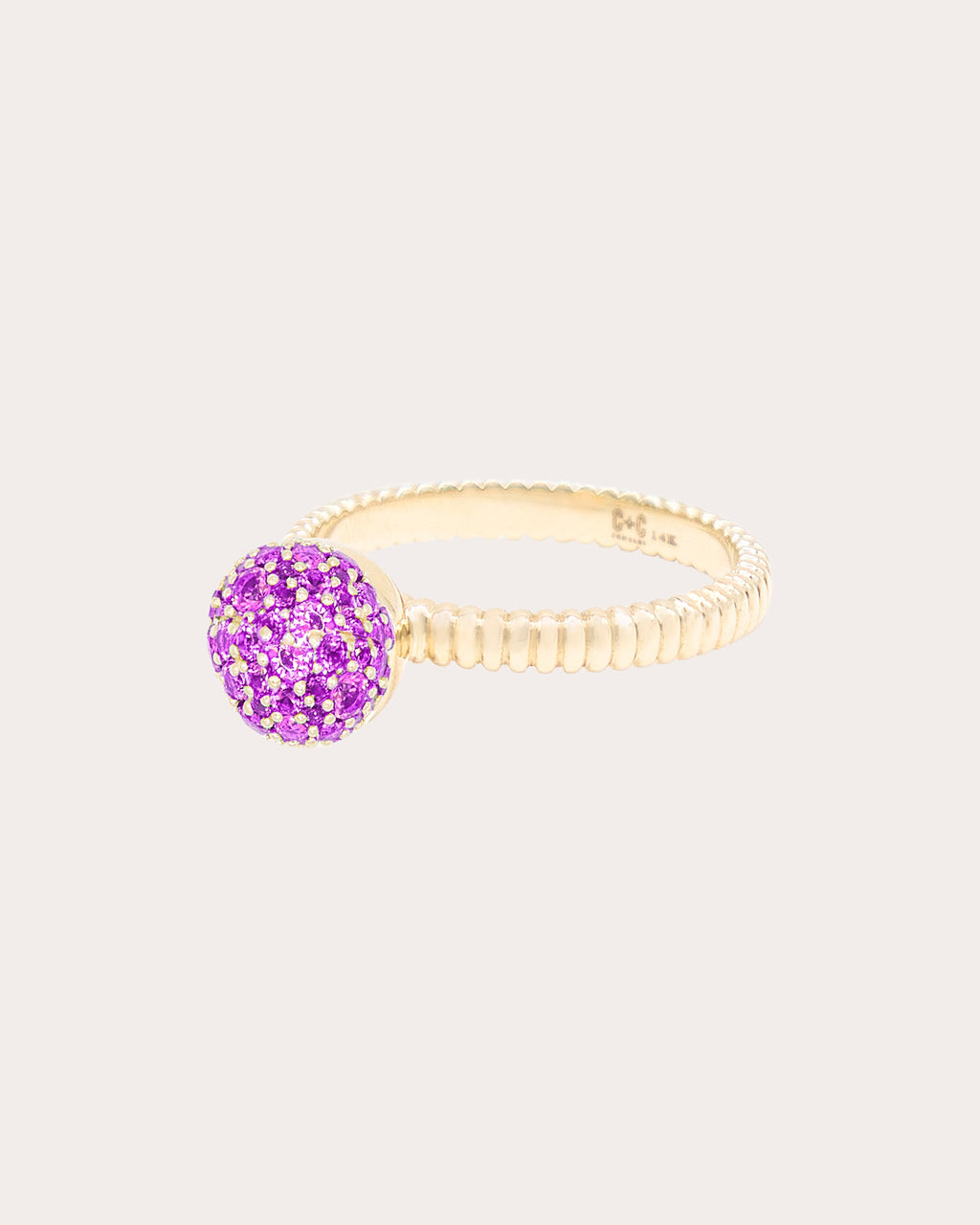 Rhodolite Garnet Revel Small Bobble Ring