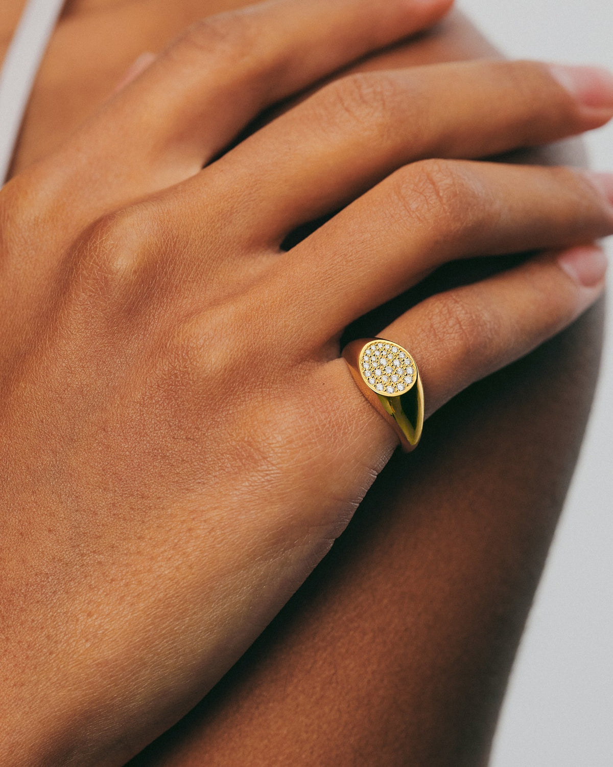 Diamond Signet Ring