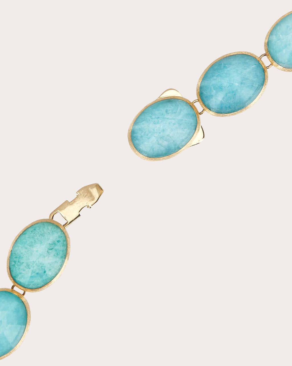 Amazonite Doublet Small Anice Boules Muse Necklace
