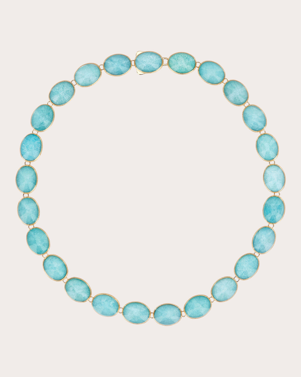 Amazonite Doublet Small Anice Boules Muse Necklace