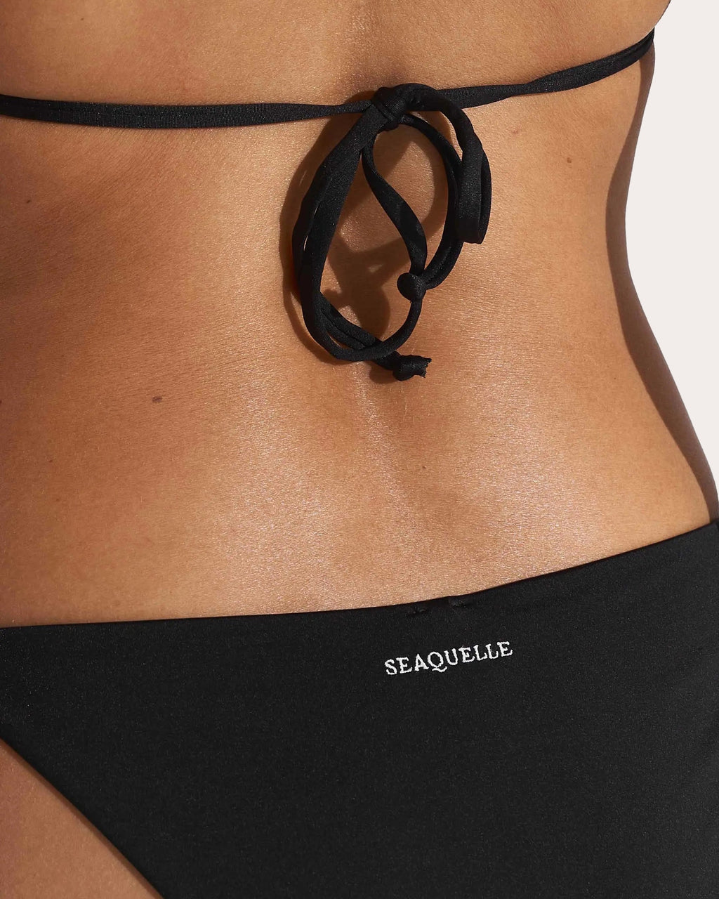 Clean Side-Tie Bikini Bottoms