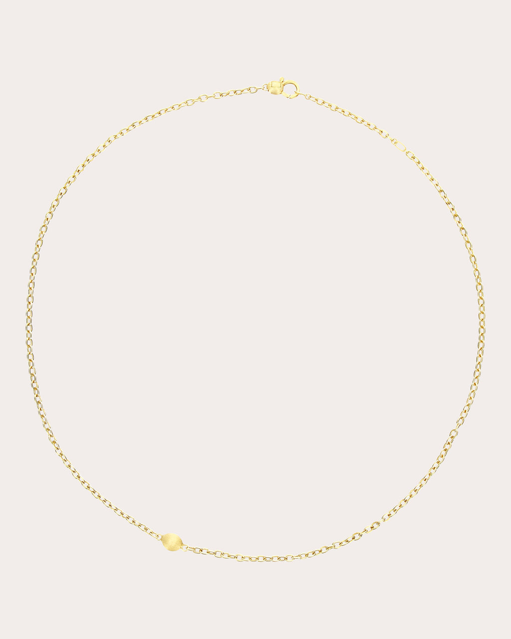 18k Gold Short Boules Necklace