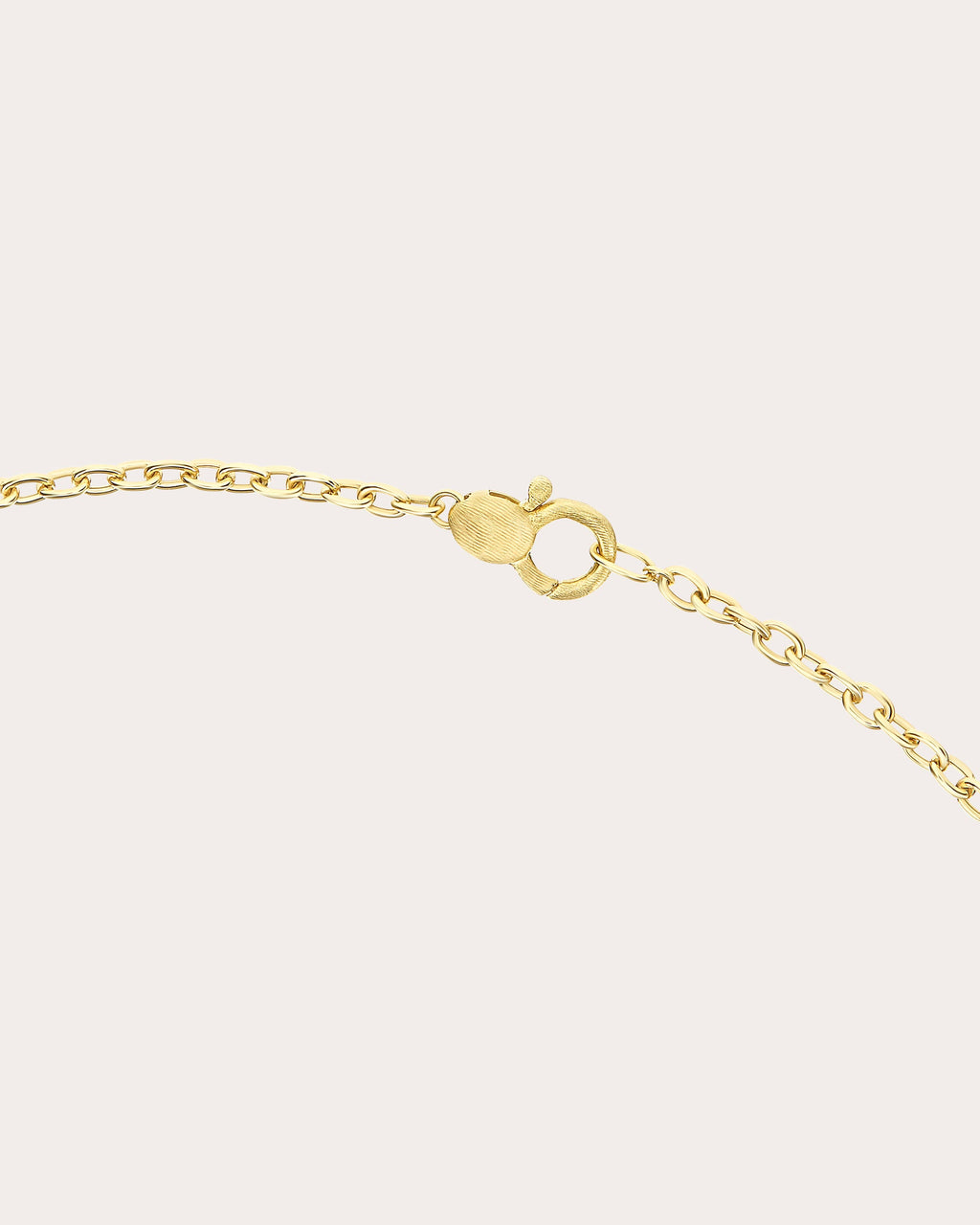 18k Gold Long Boules Necklace