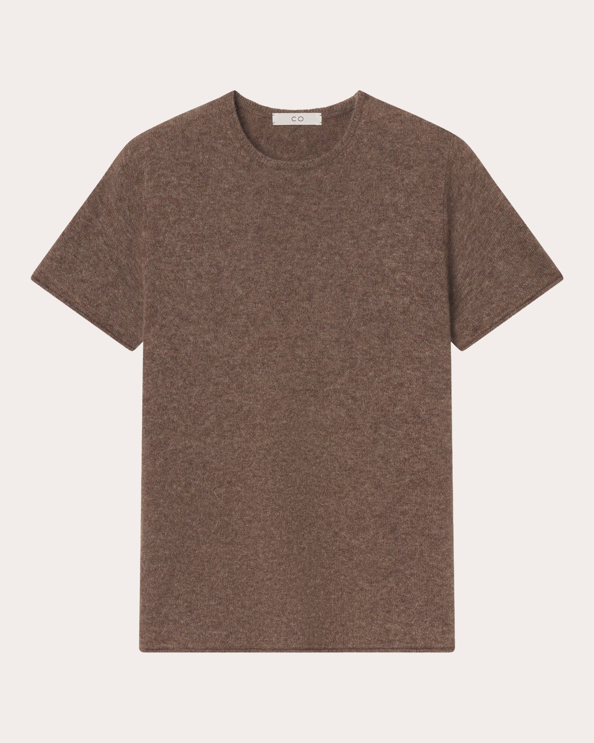 Cashmere Silk Knit T-Shirt