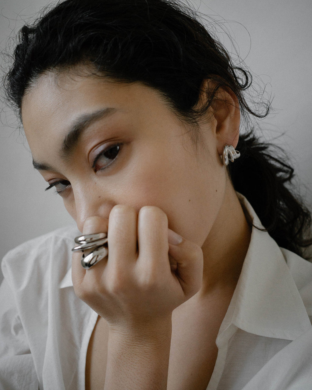 Dollop Hoop Earrings
