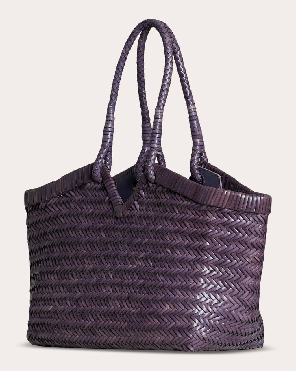 Crudelia Woven Leather Shoulder Bag