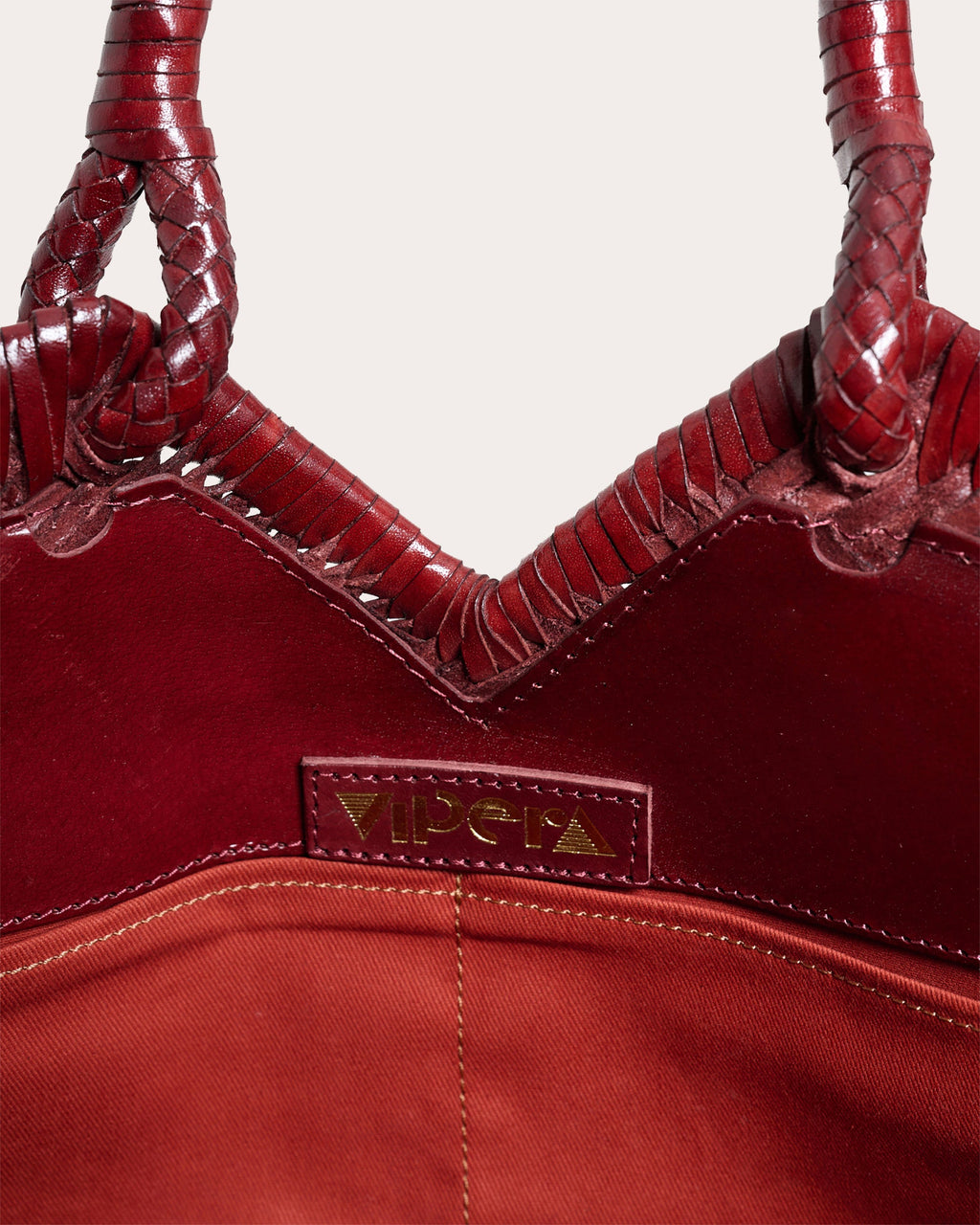 Crudelia Woven Leather Shoulder Bag