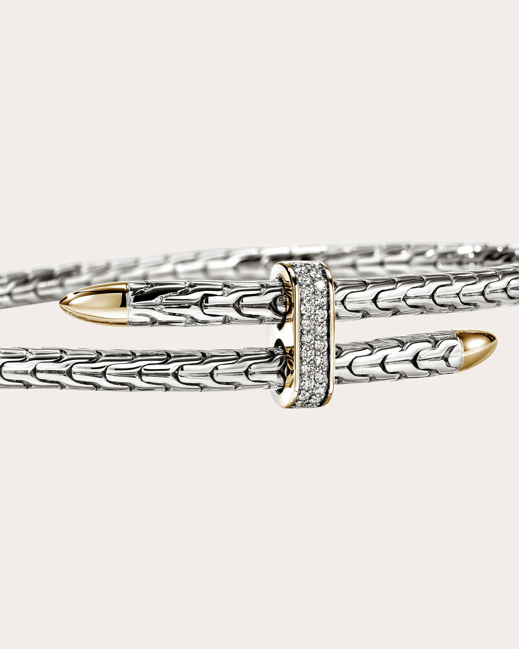 Diamond Two-Tone Spear Flex Cuff