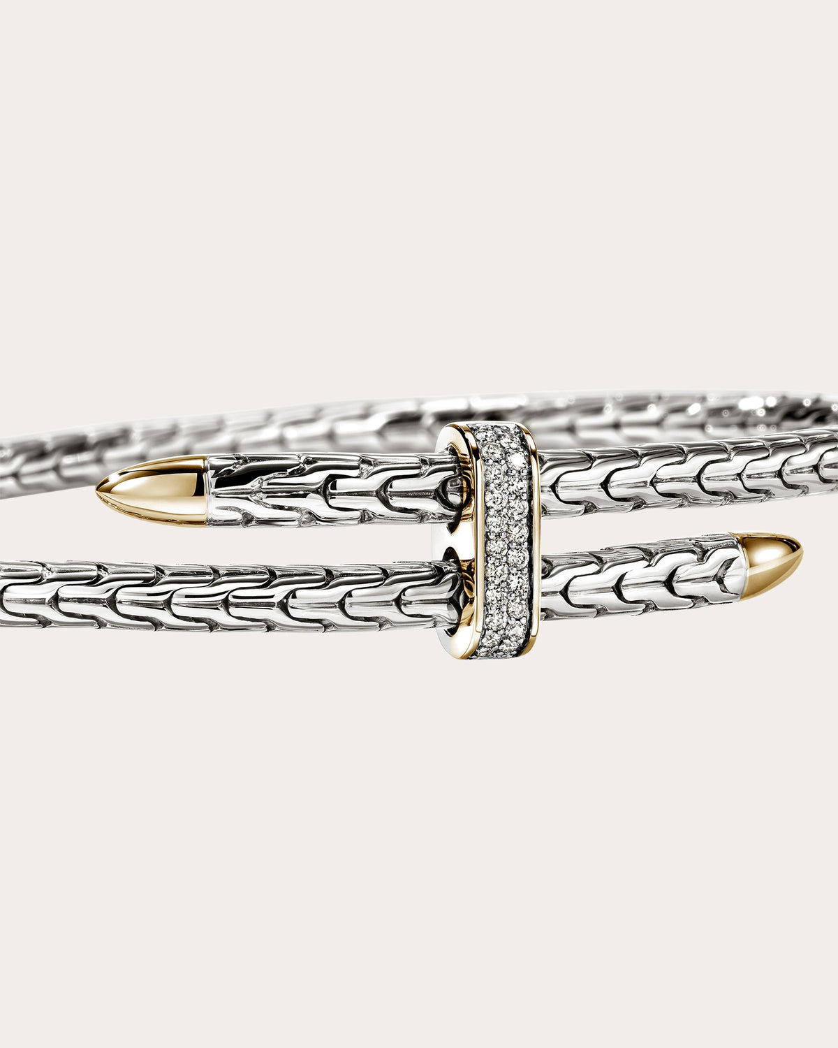 Diamond Two-Tone Spear Flex Cuff