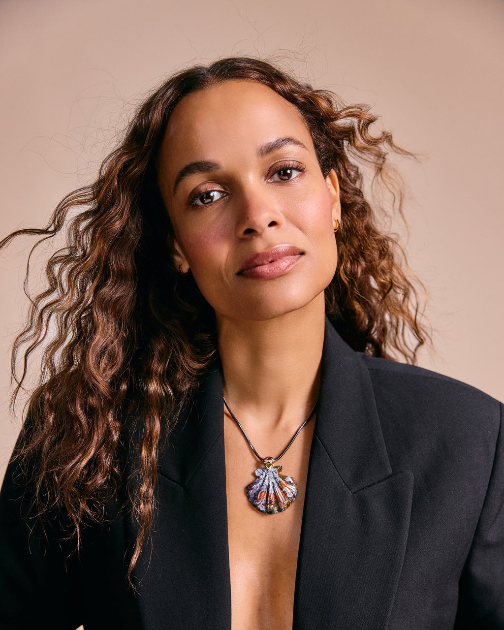Black Snake Chain Necklace