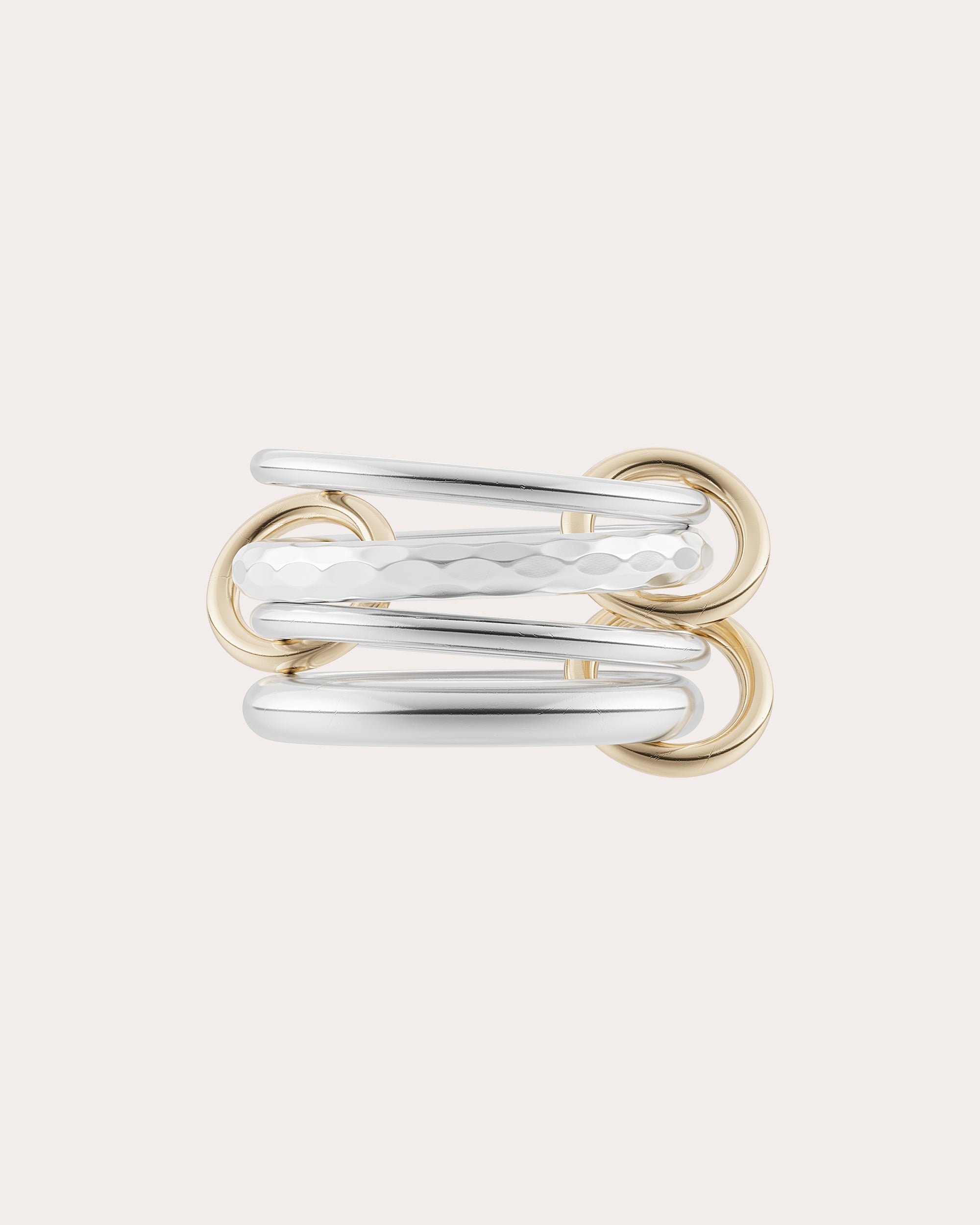 18k Gold & Sterling Silver Cici Petite Vulcan Ring
