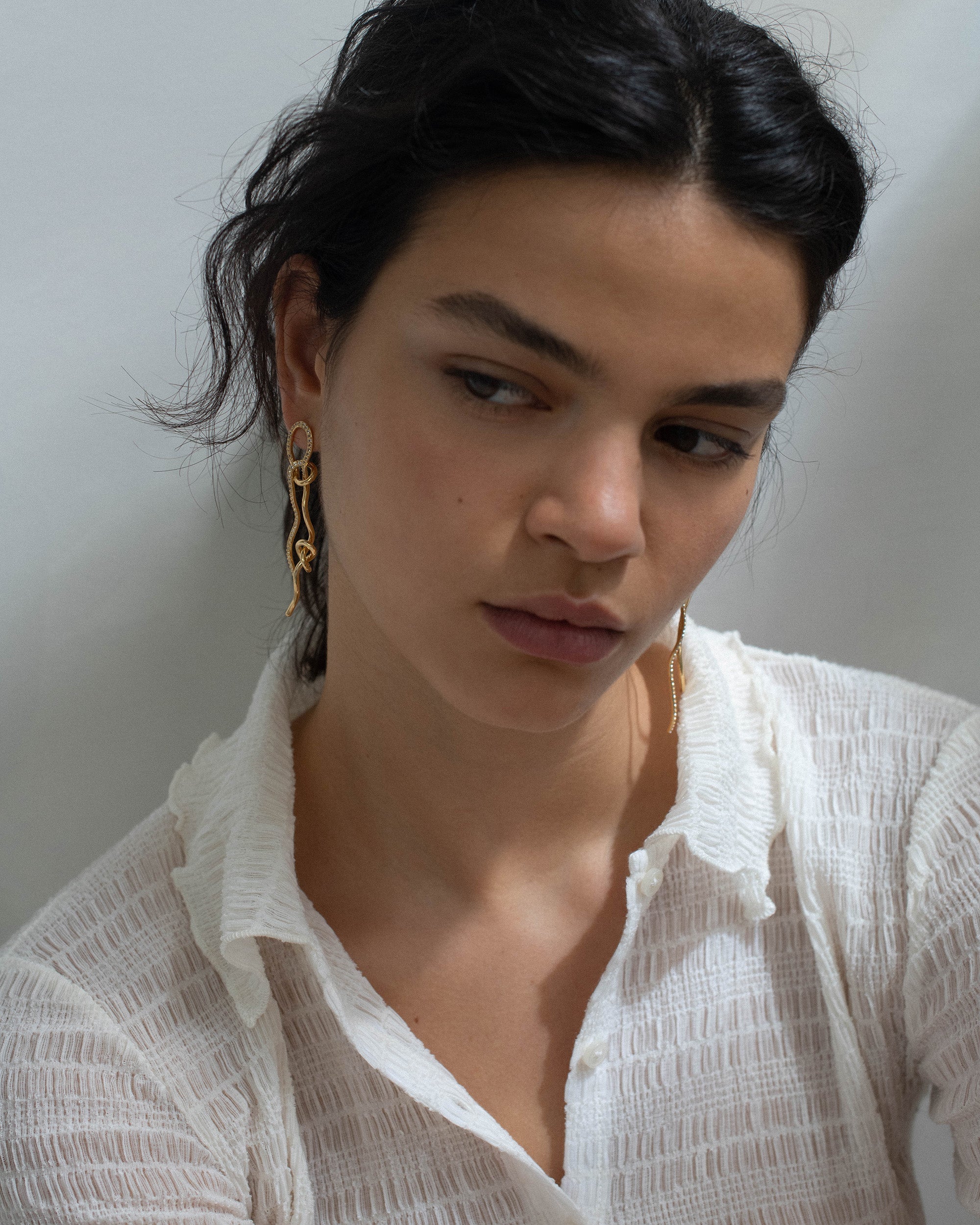 Topaz 'Not Even The Mathematician' Drop Earrings