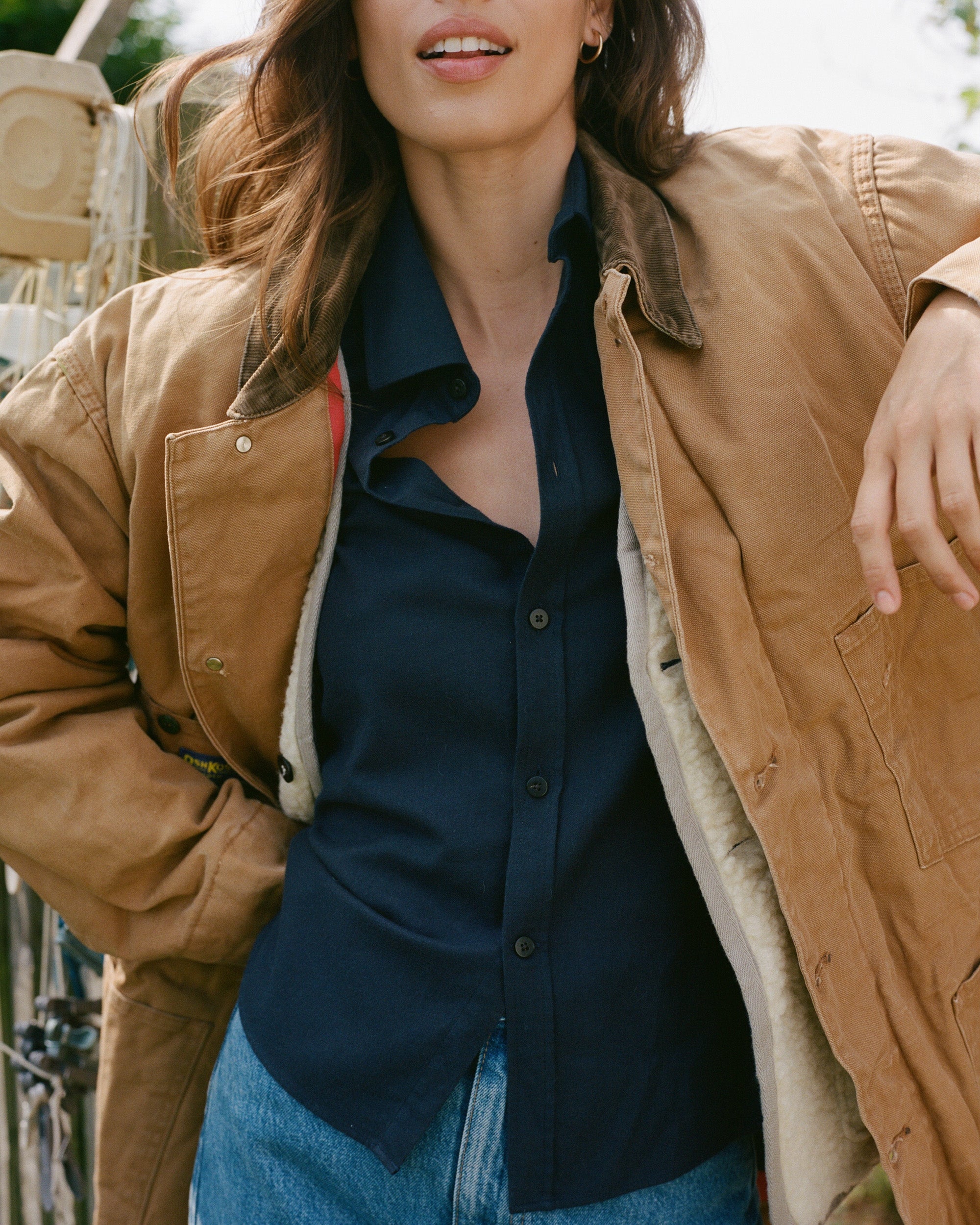 The Classic Brushed Cotton Wool Shirt