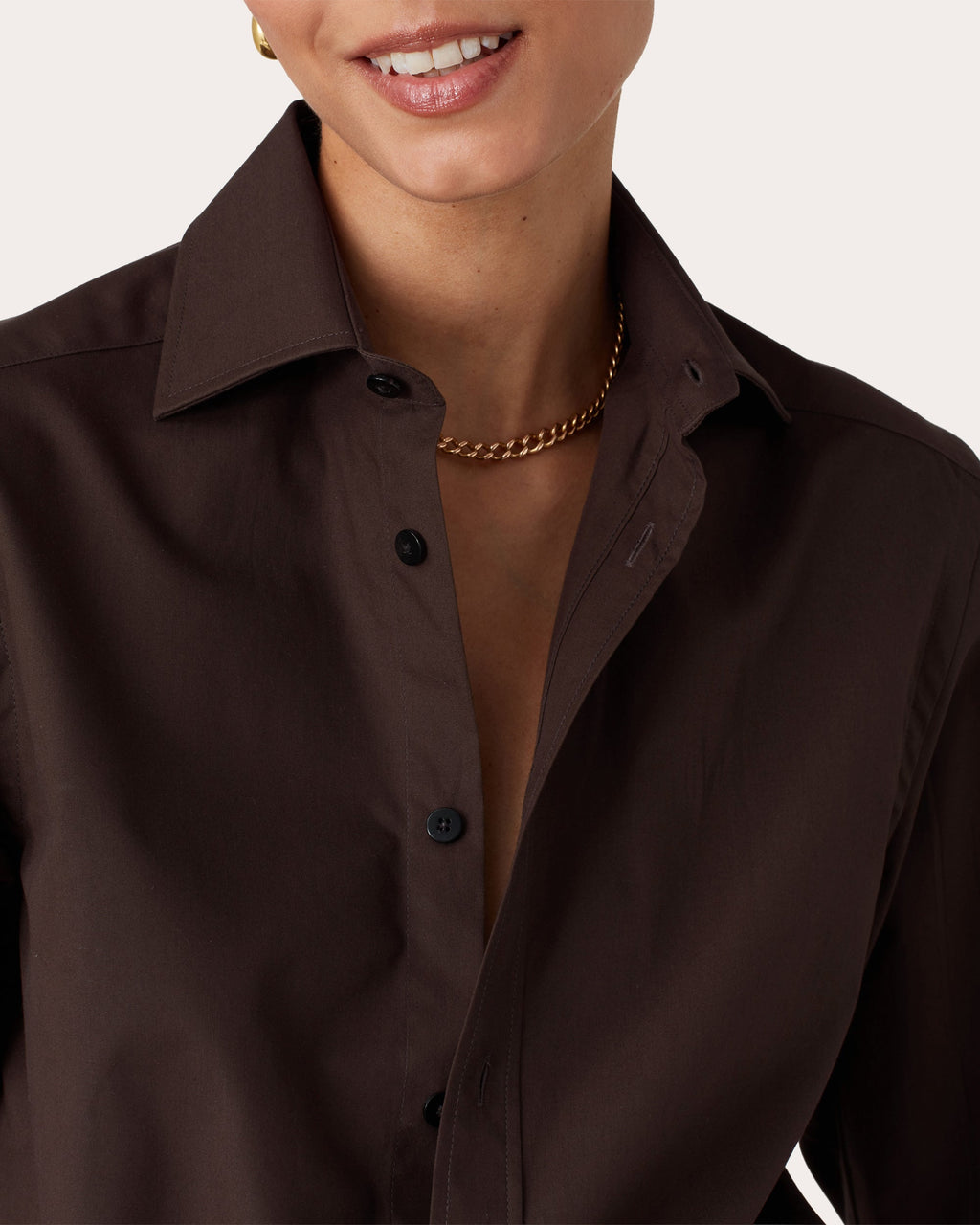 The Boyfriend Fine Poplin Shirt