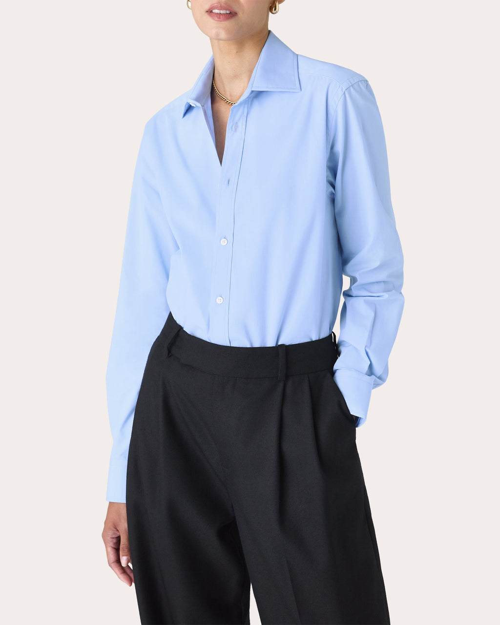 The Boyfriend Fine Poplin Shirt