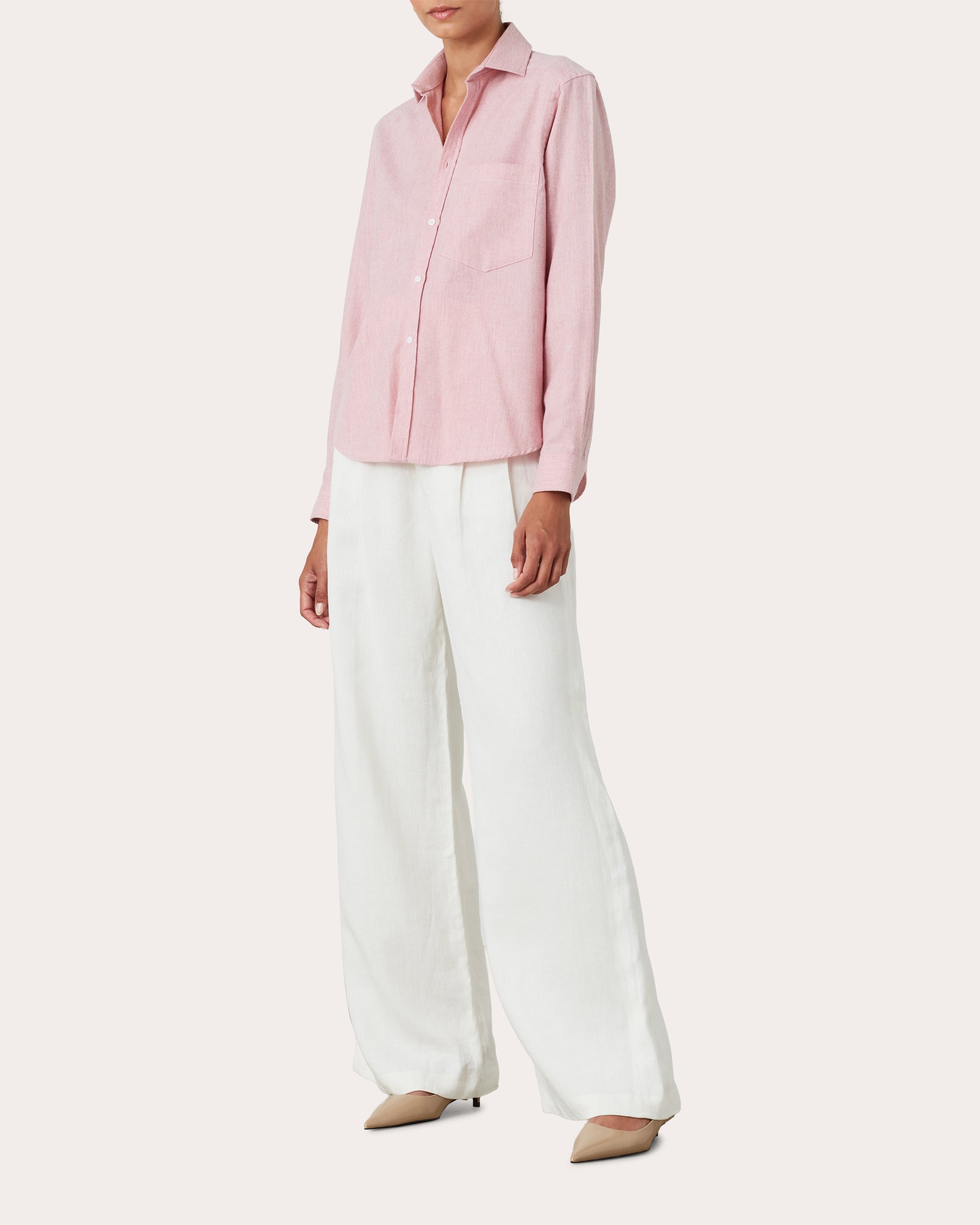 The Classic Brushed Cotton Wool Shirt