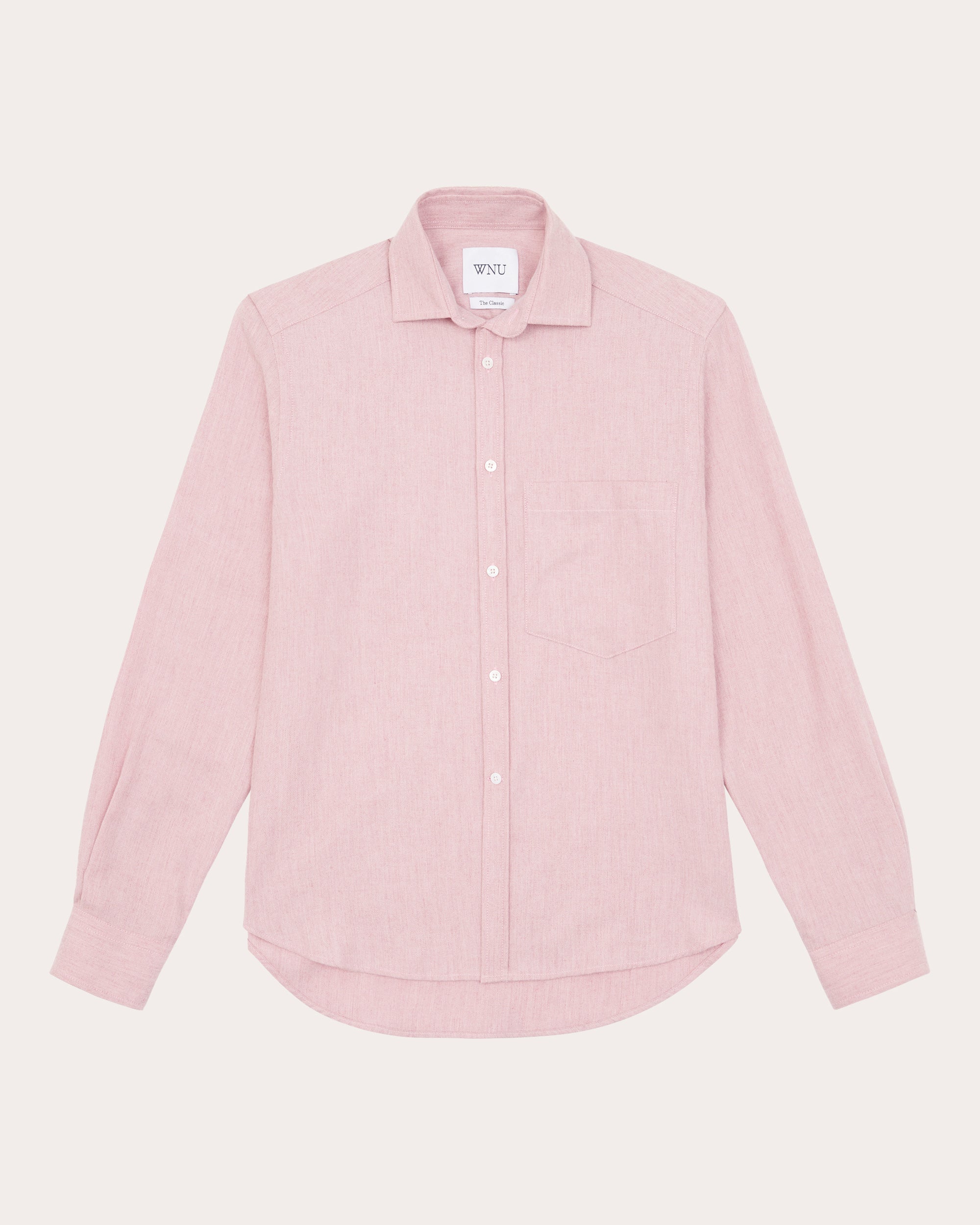 The Classic Brushed Cotton Wool Shirt