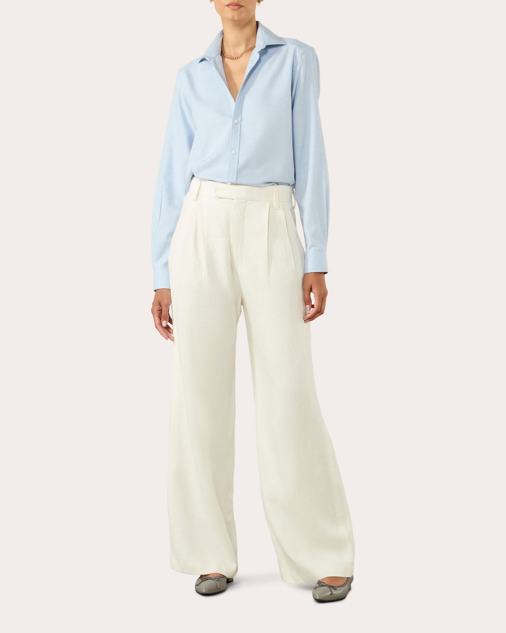 The Classic Brushed Cotton Wool Shirt