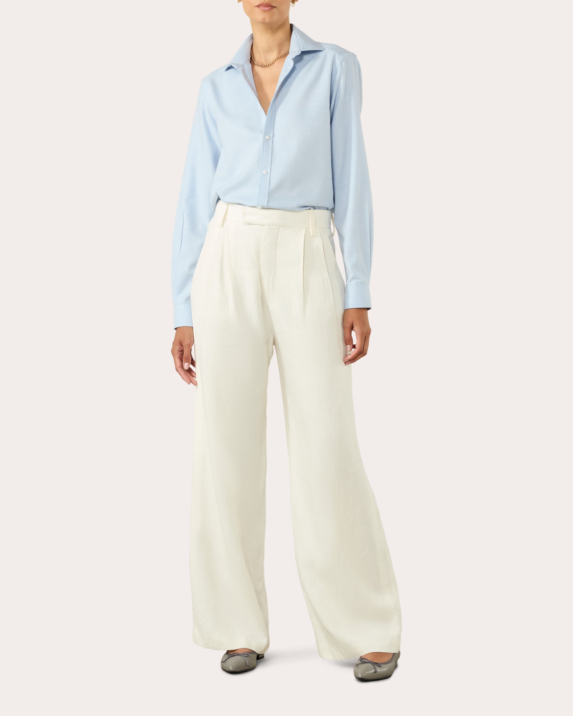 The Classic Brushed Cotton Wool Shirt
