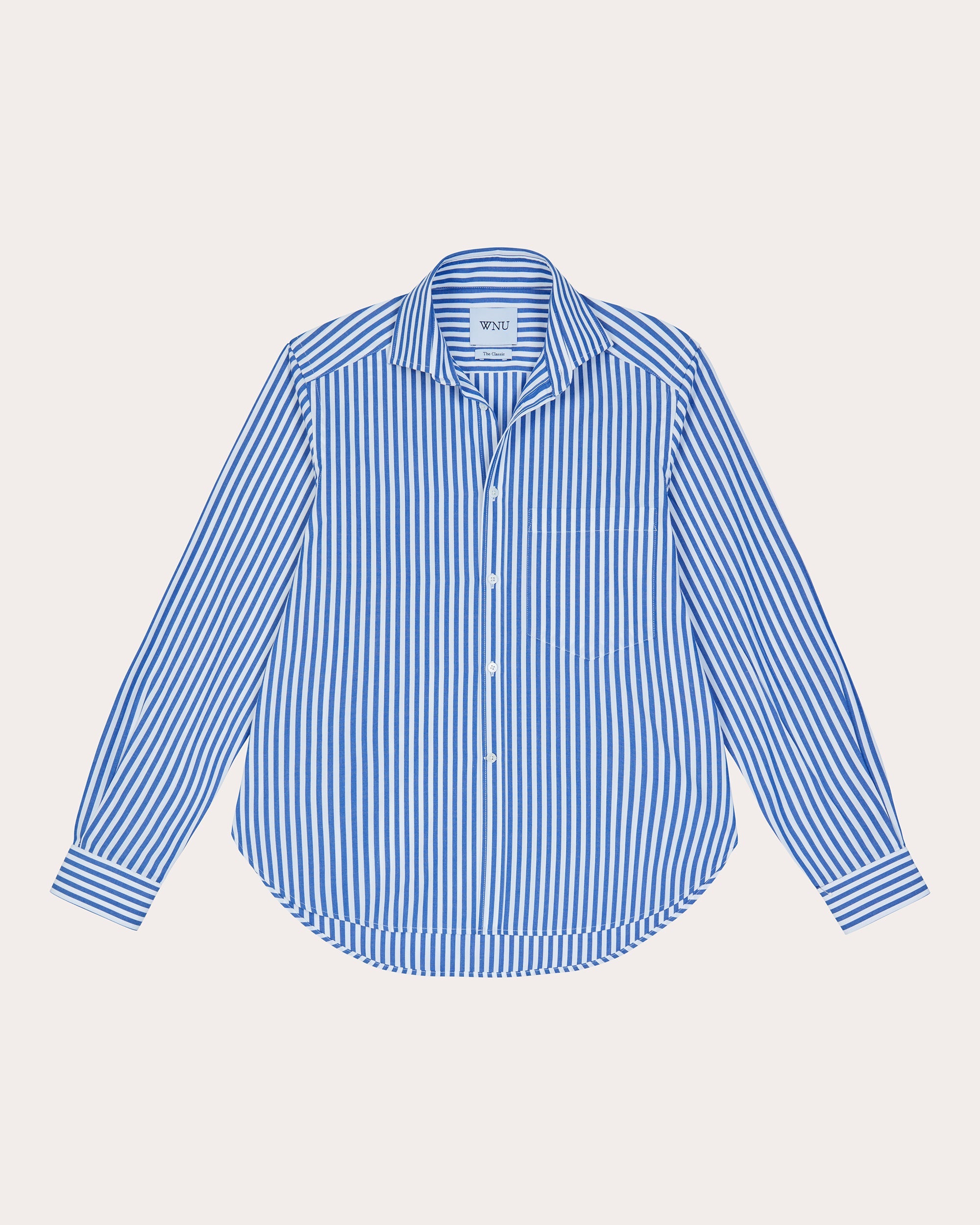 The Classic Stripe Organic Poplin Shirt