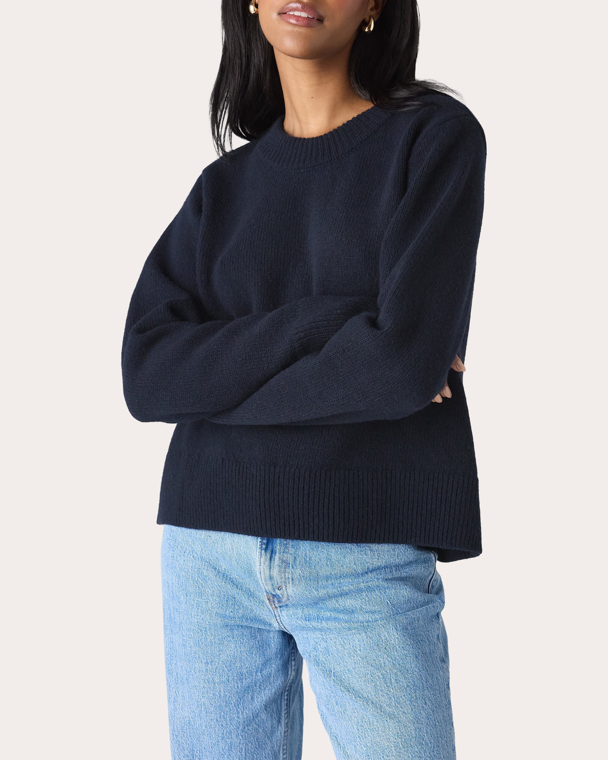 Devon Wool Crewneck Sweater