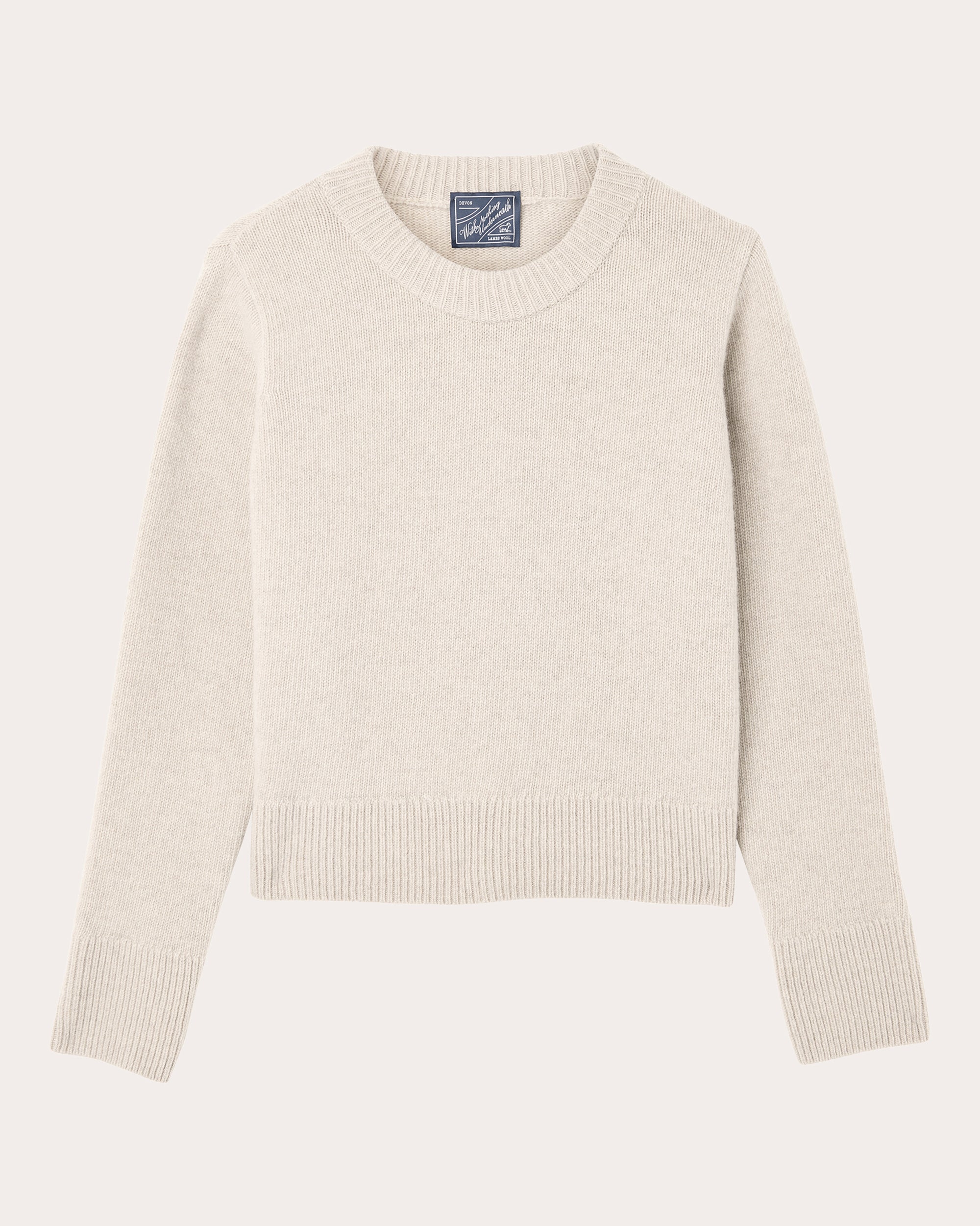 Devon Wool Crewneck Sweater