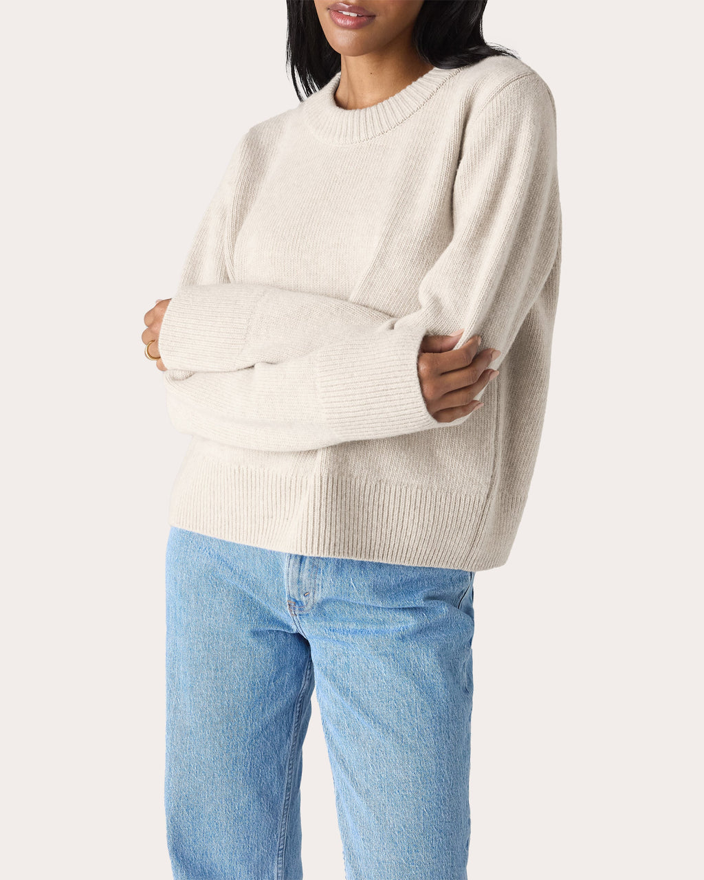 Devon Wool Crewneck Sweater