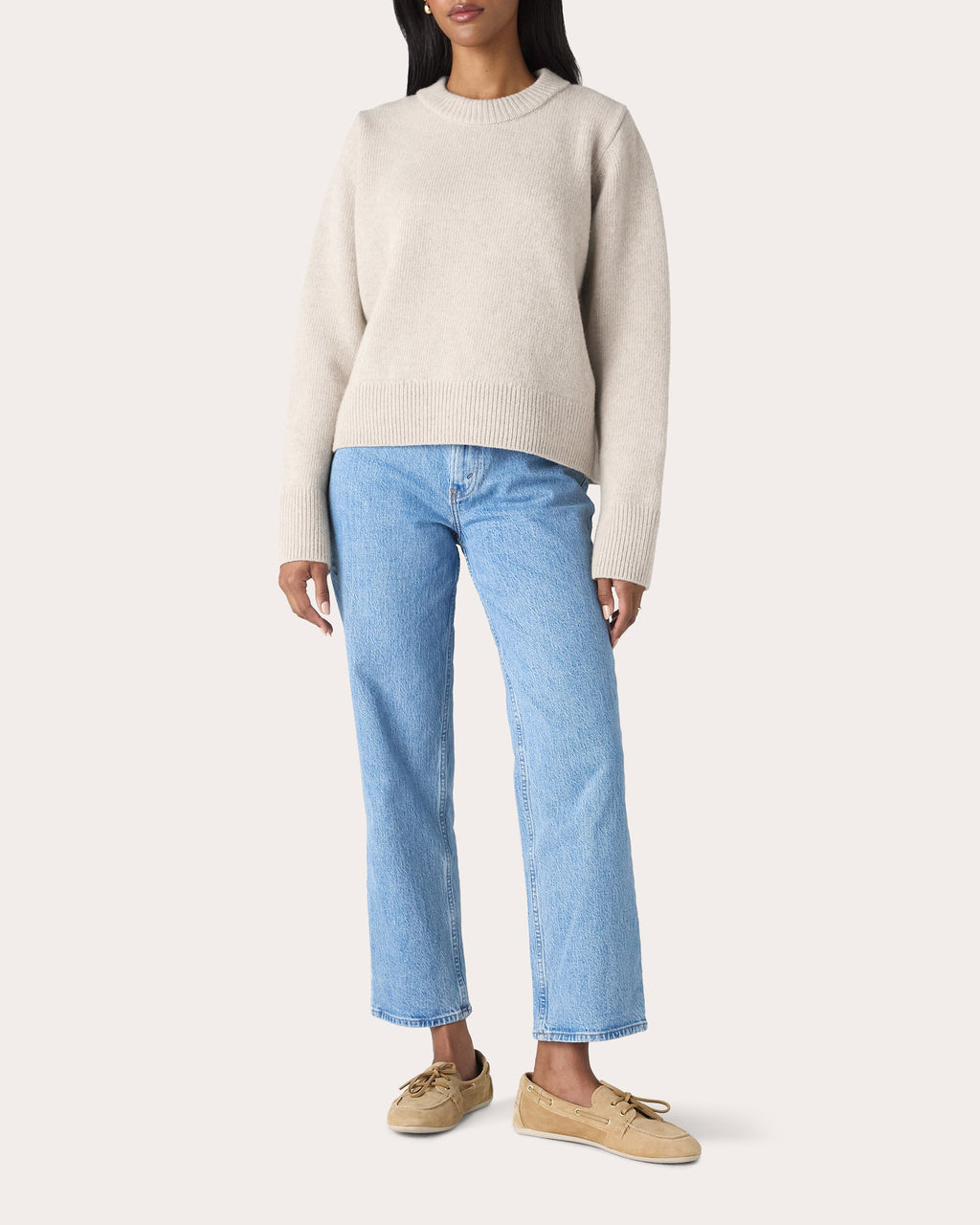 Devon Wool Crewneck Sweater