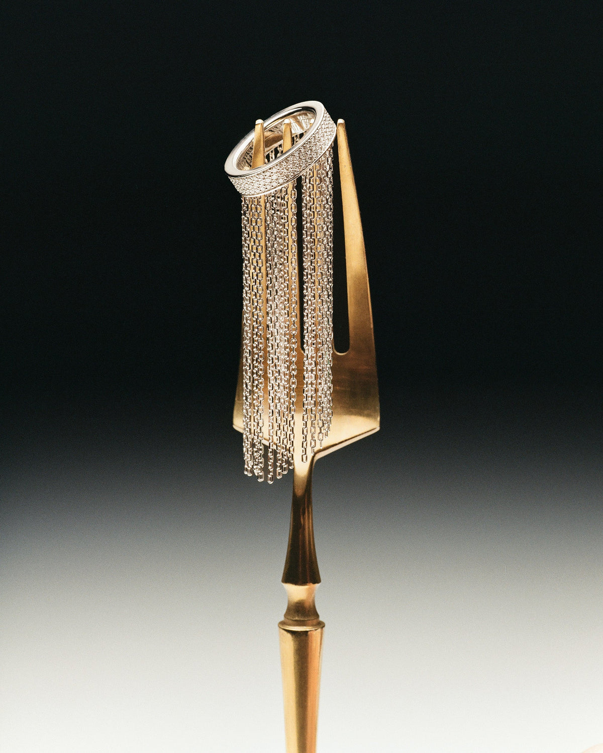 Diamond Chainfall Ring
