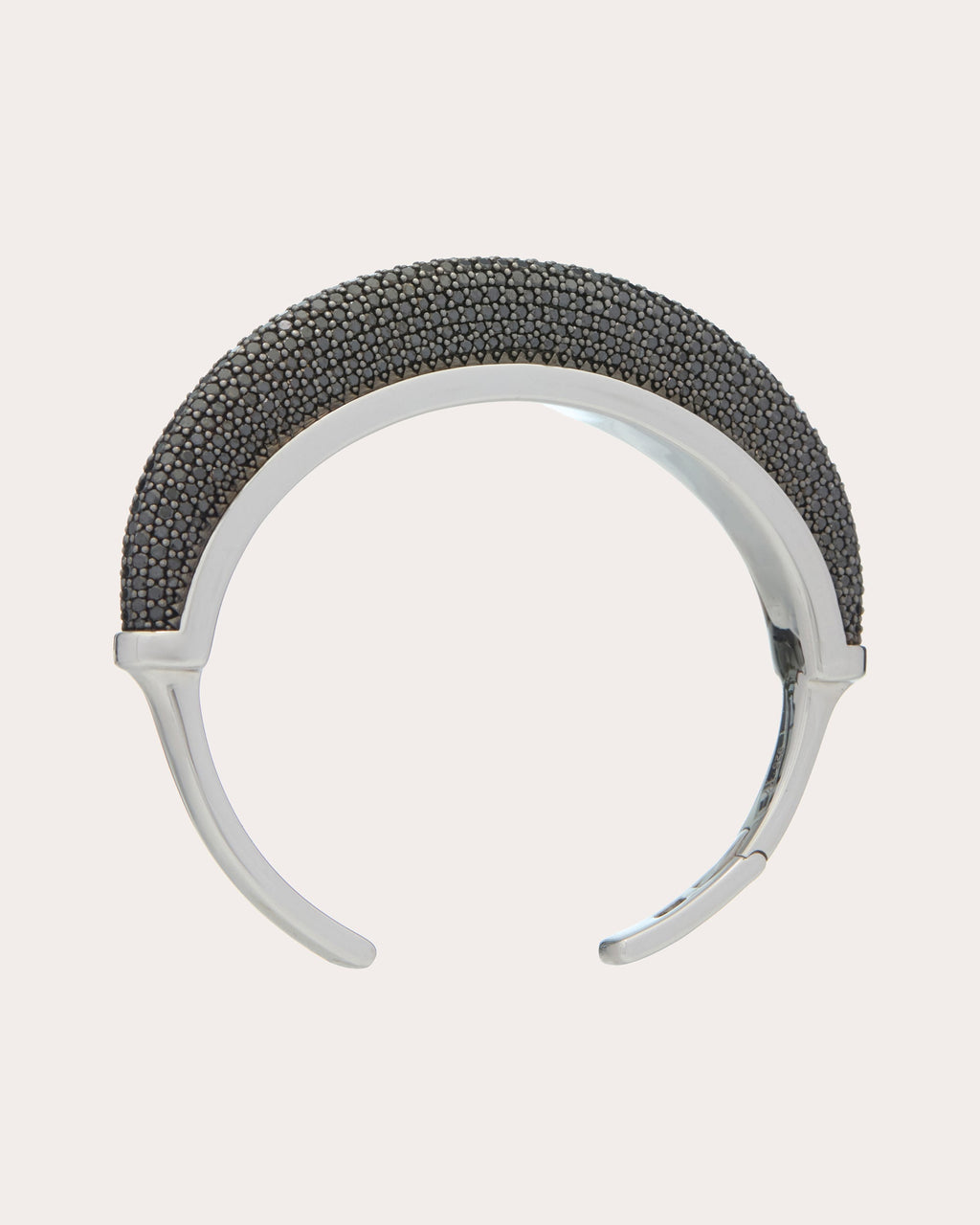 Black Diamond Pavé Luna Cuff
