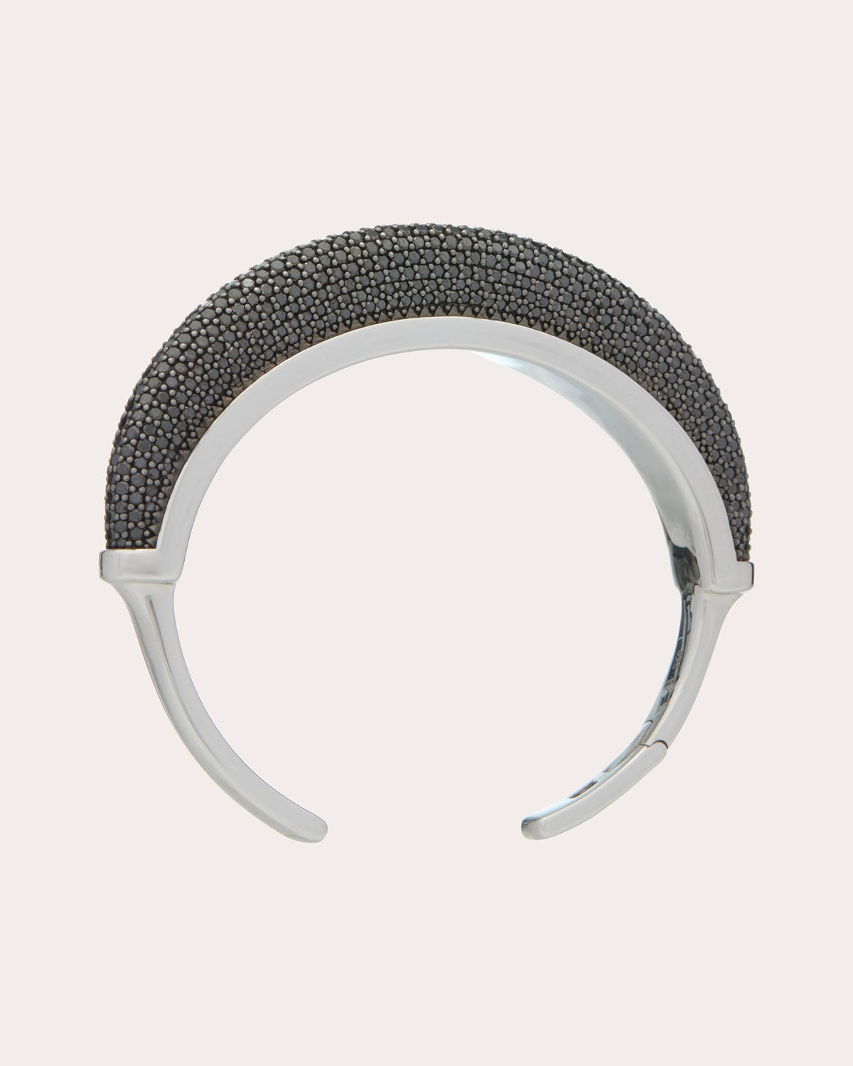 Black Diamond Pavé Luna Cuff