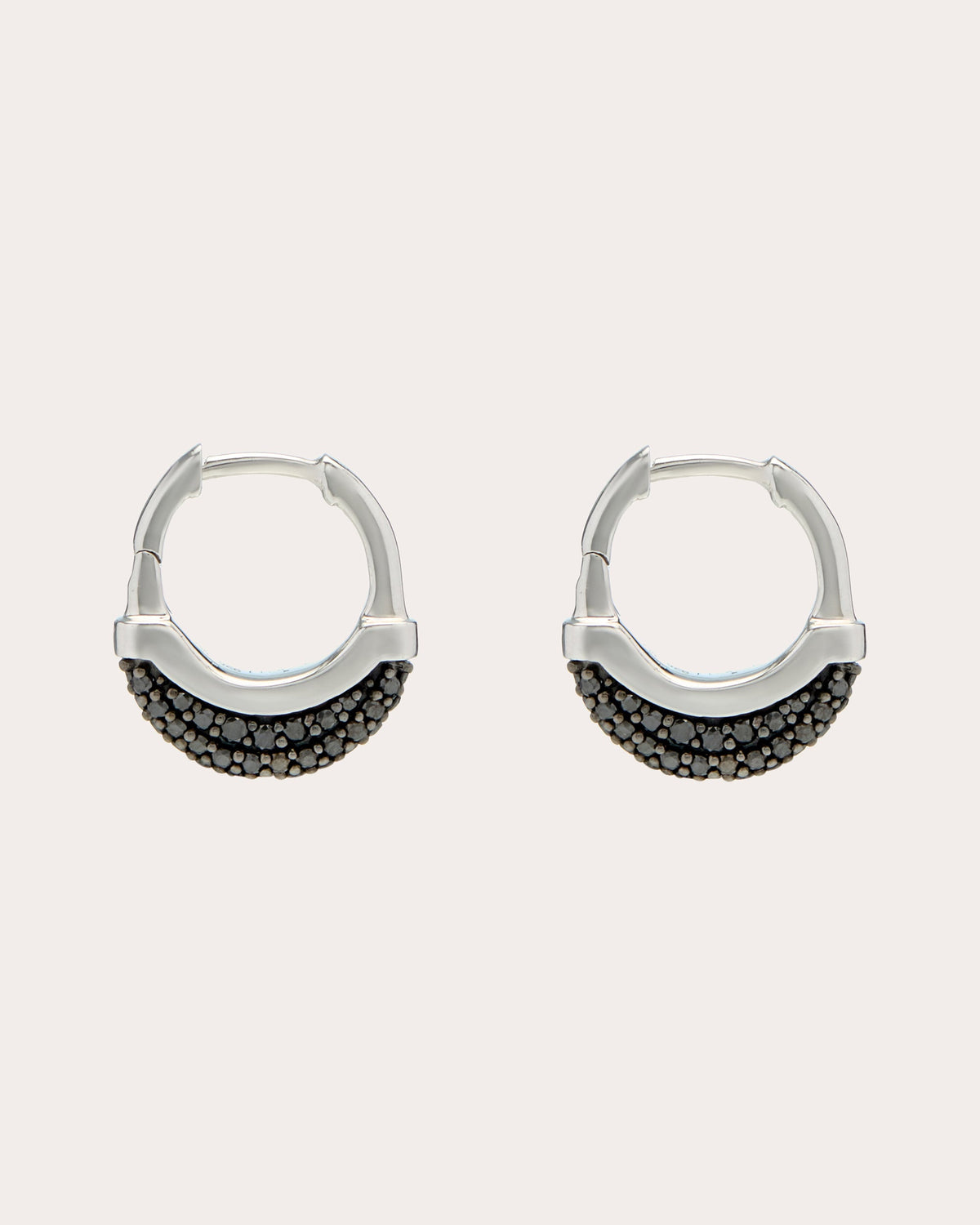 Diamond Luna XS Hoop Earrings
