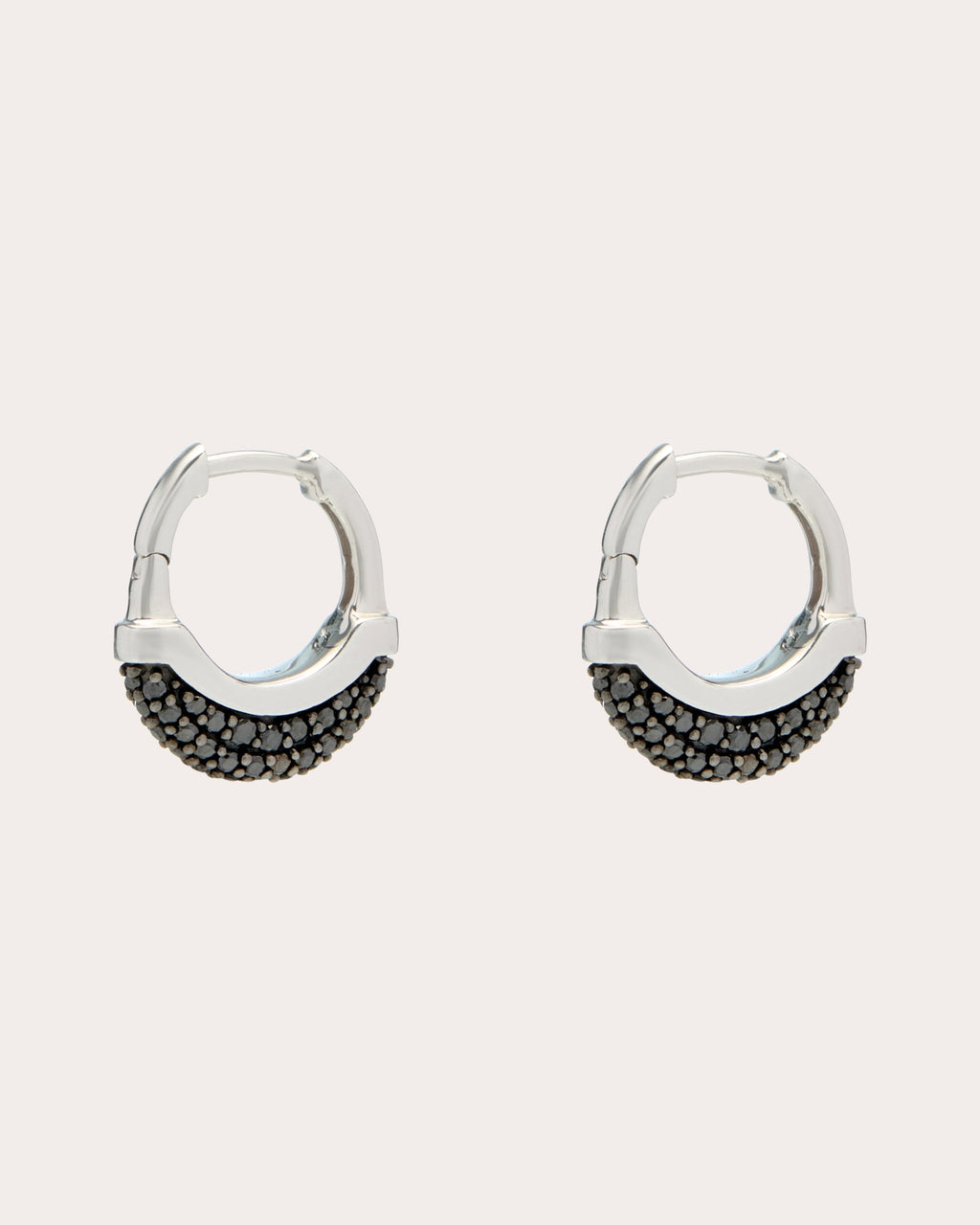 Diamond Luna XS Hoop Earrings