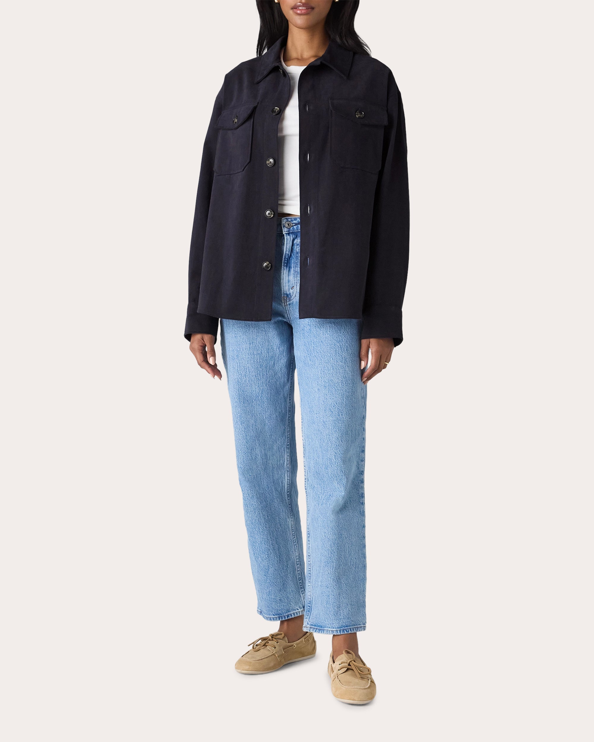 Stow Brushed Twill Overshirt